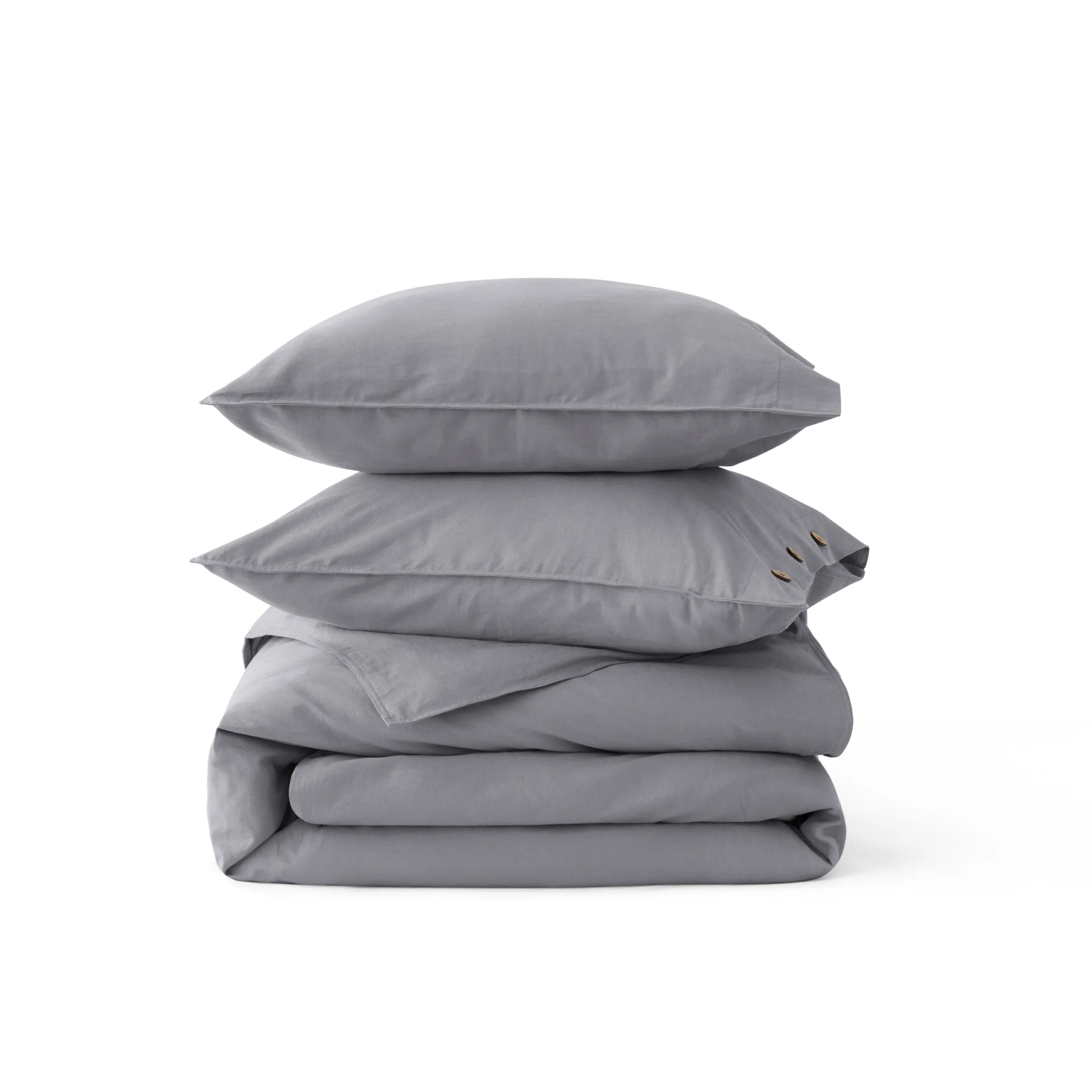 PureWoven™ Cotton-Linen Blend Duvet Cover Set