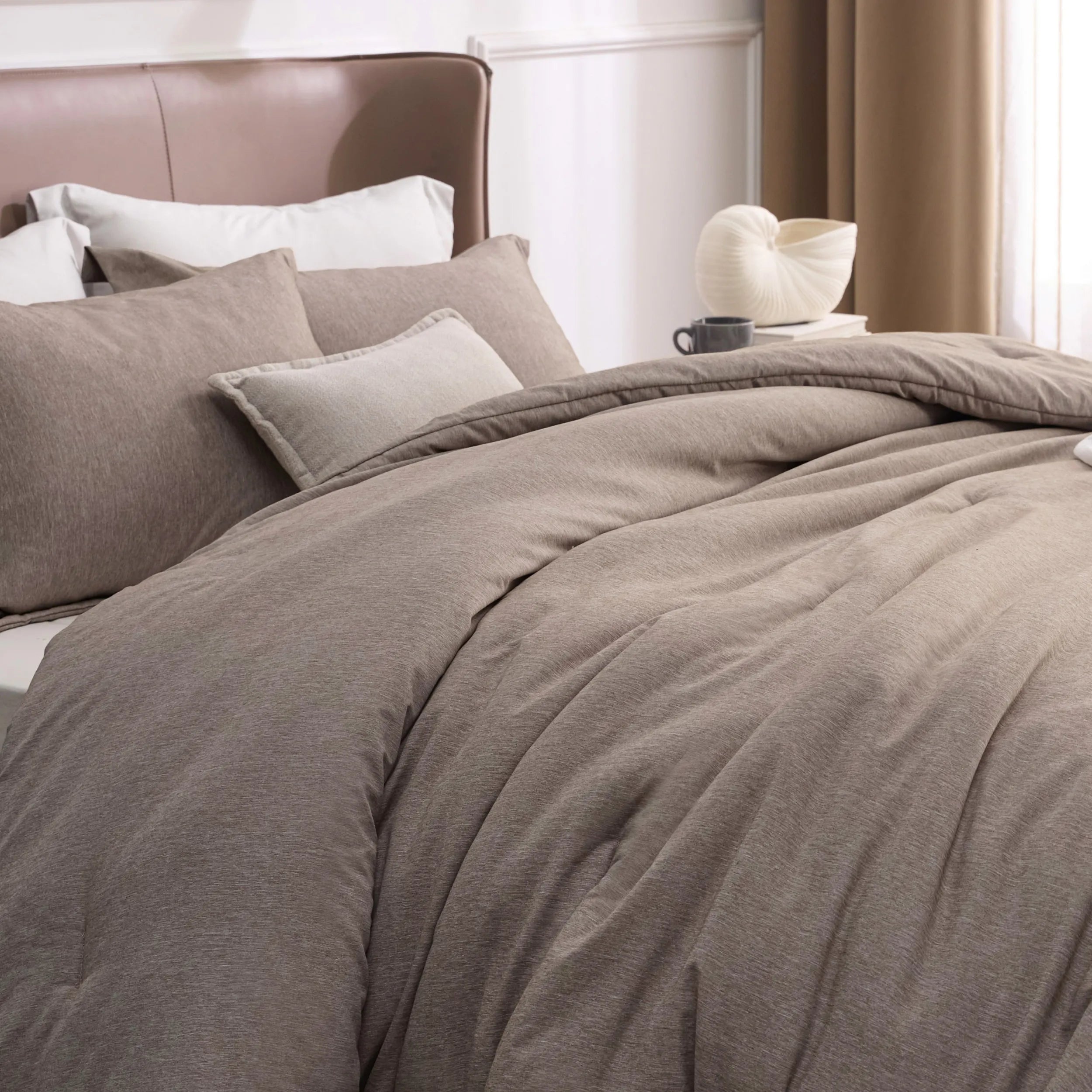 Cationic Dye Comforter Set - 100gsm