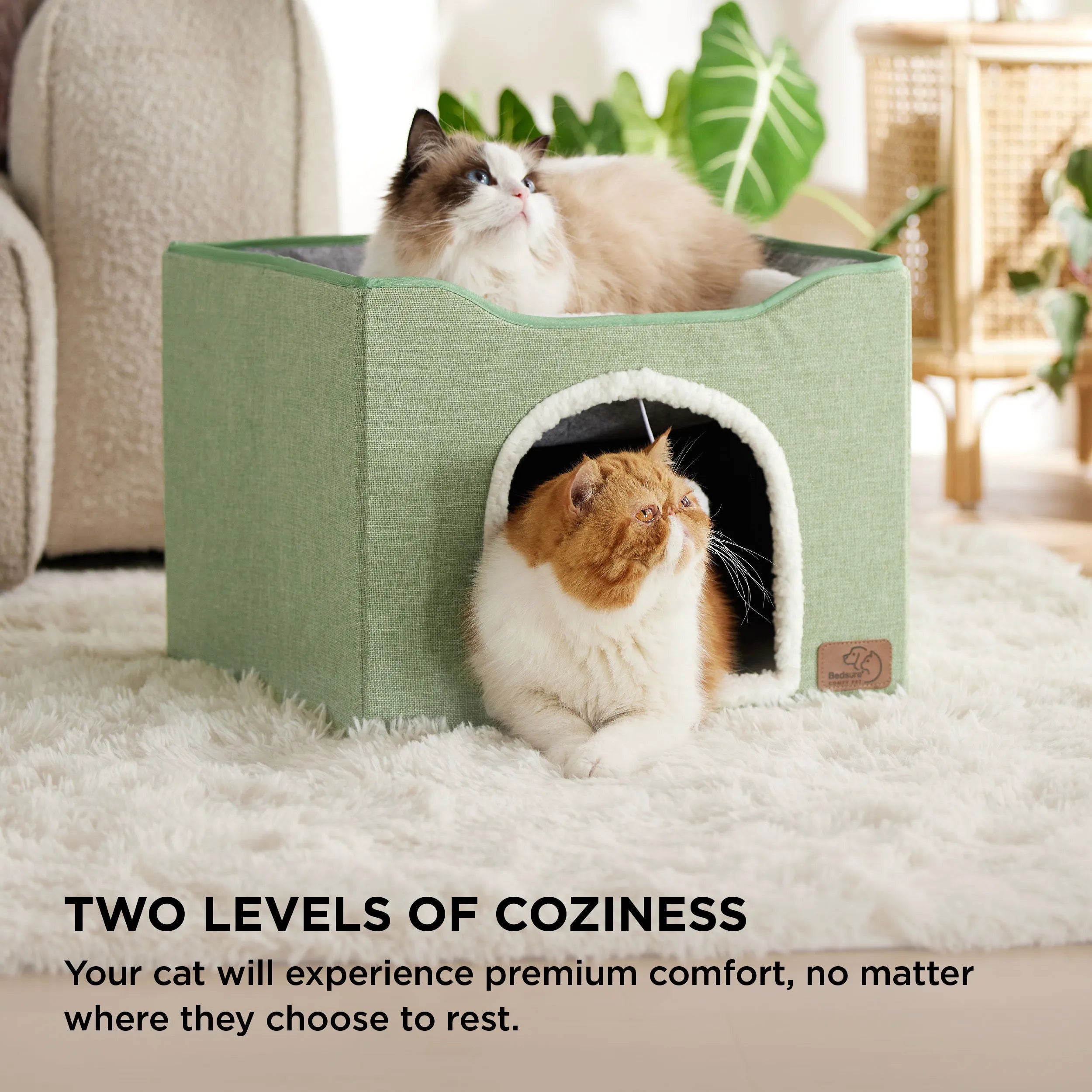 Indoor Cat Bed and House for Pets