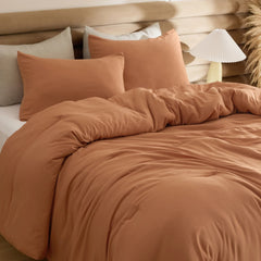 Pre-Washed Solid Comforter Set