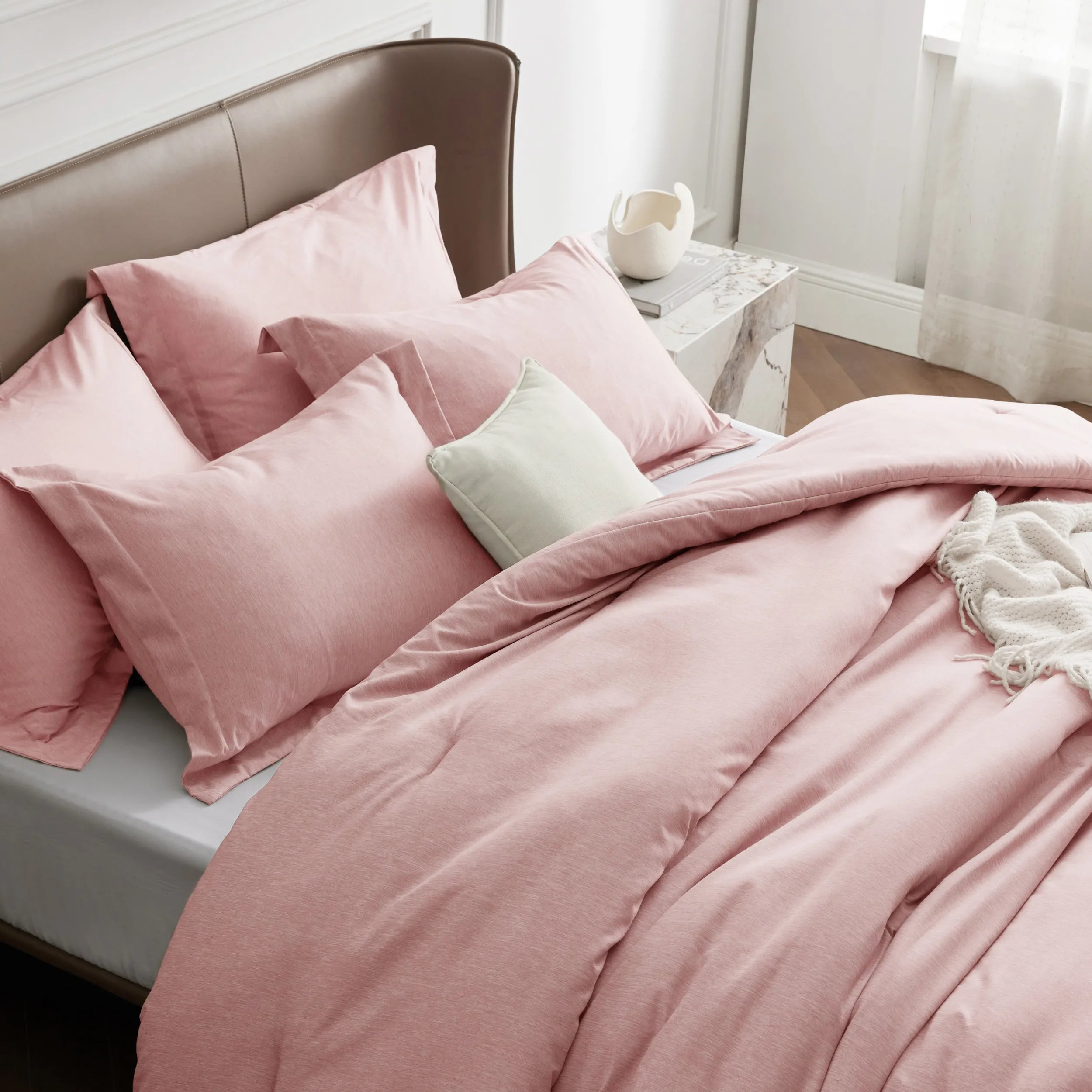 Cationic Dye Comforter Set - 100gsm