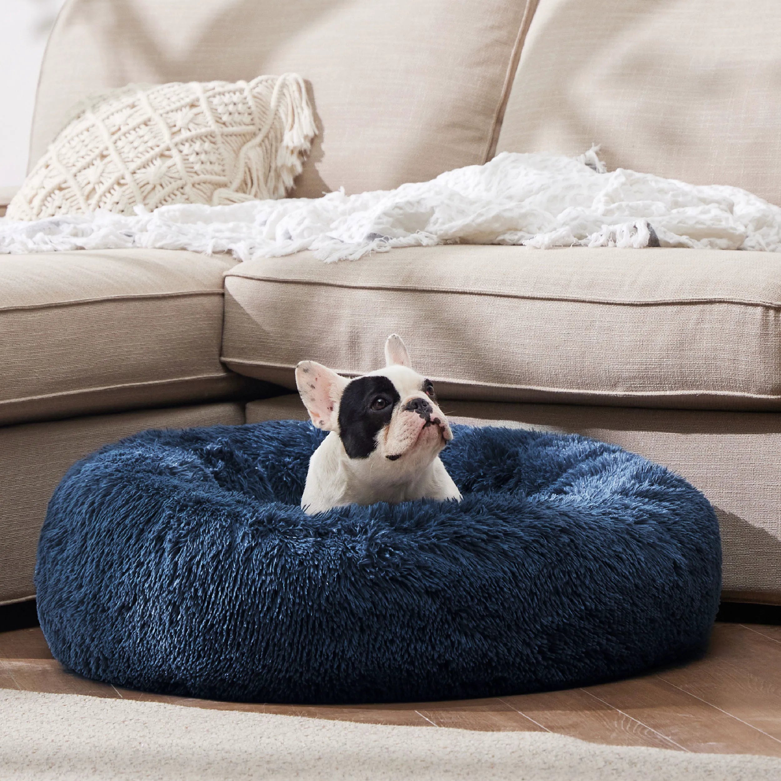 Calming Donut Bed for Pets