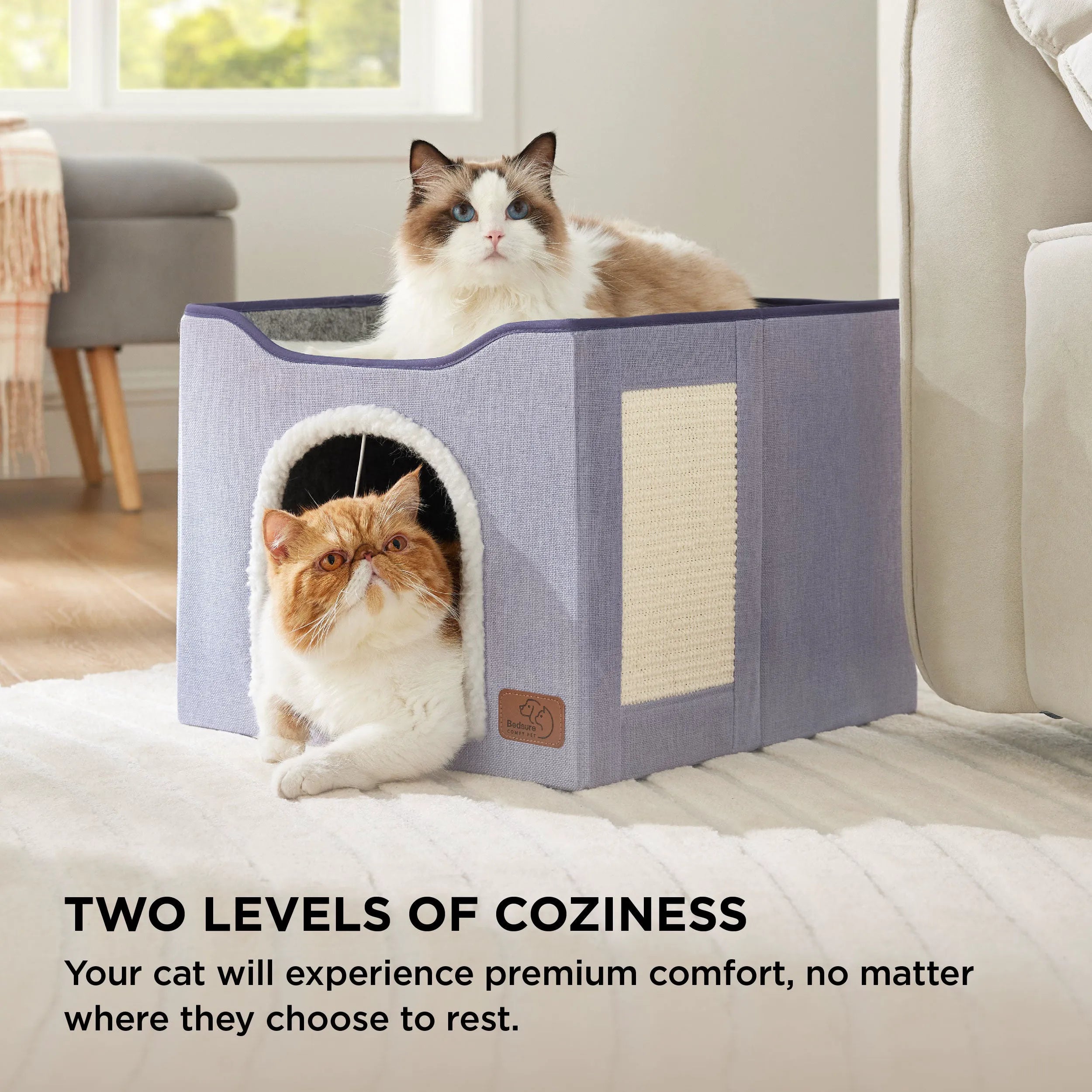Indoor Cat Bed and House for Pets