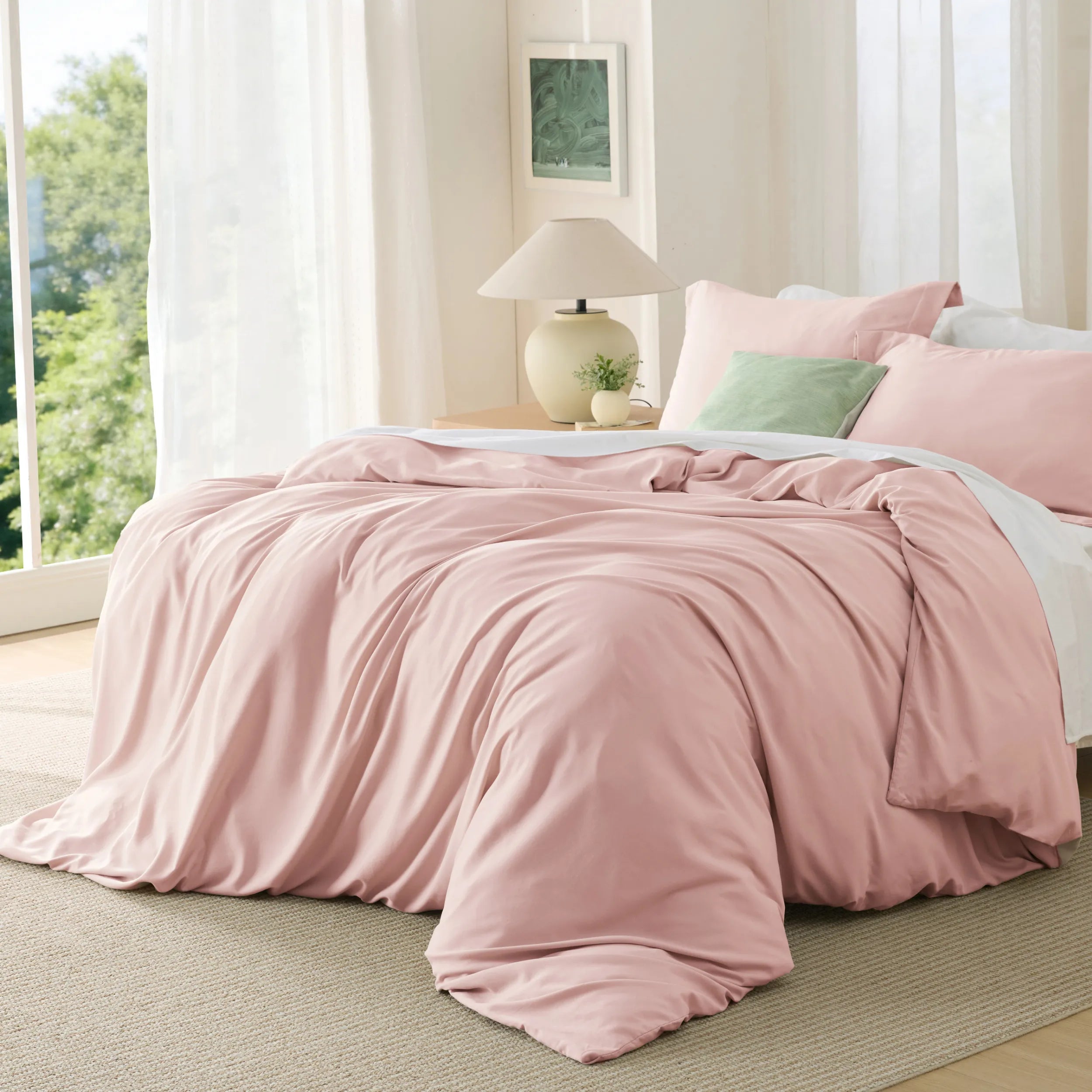 Brushed Microfiber Duvet Cover Set