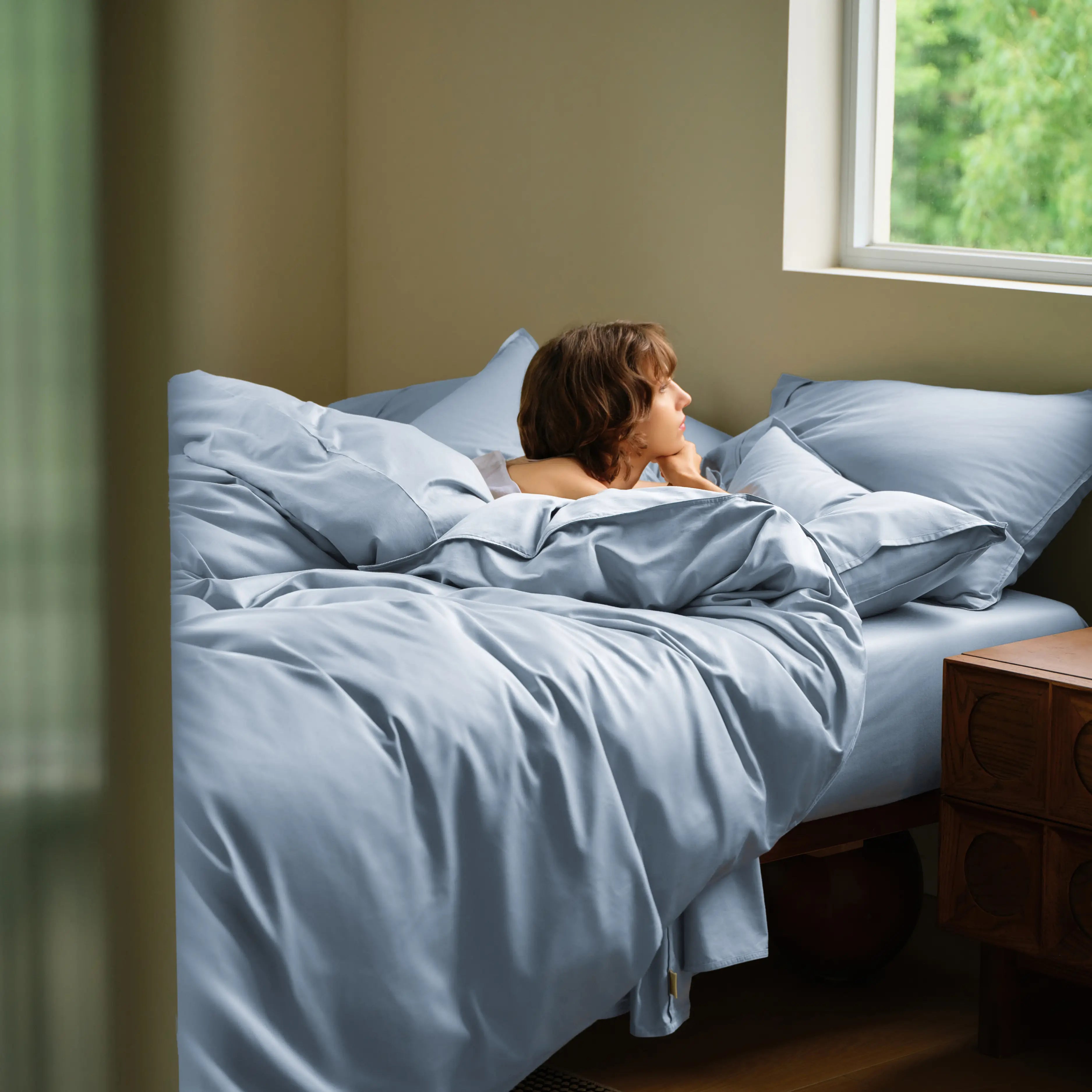 PureWoven™ Serene Blend Duvet Cover Set