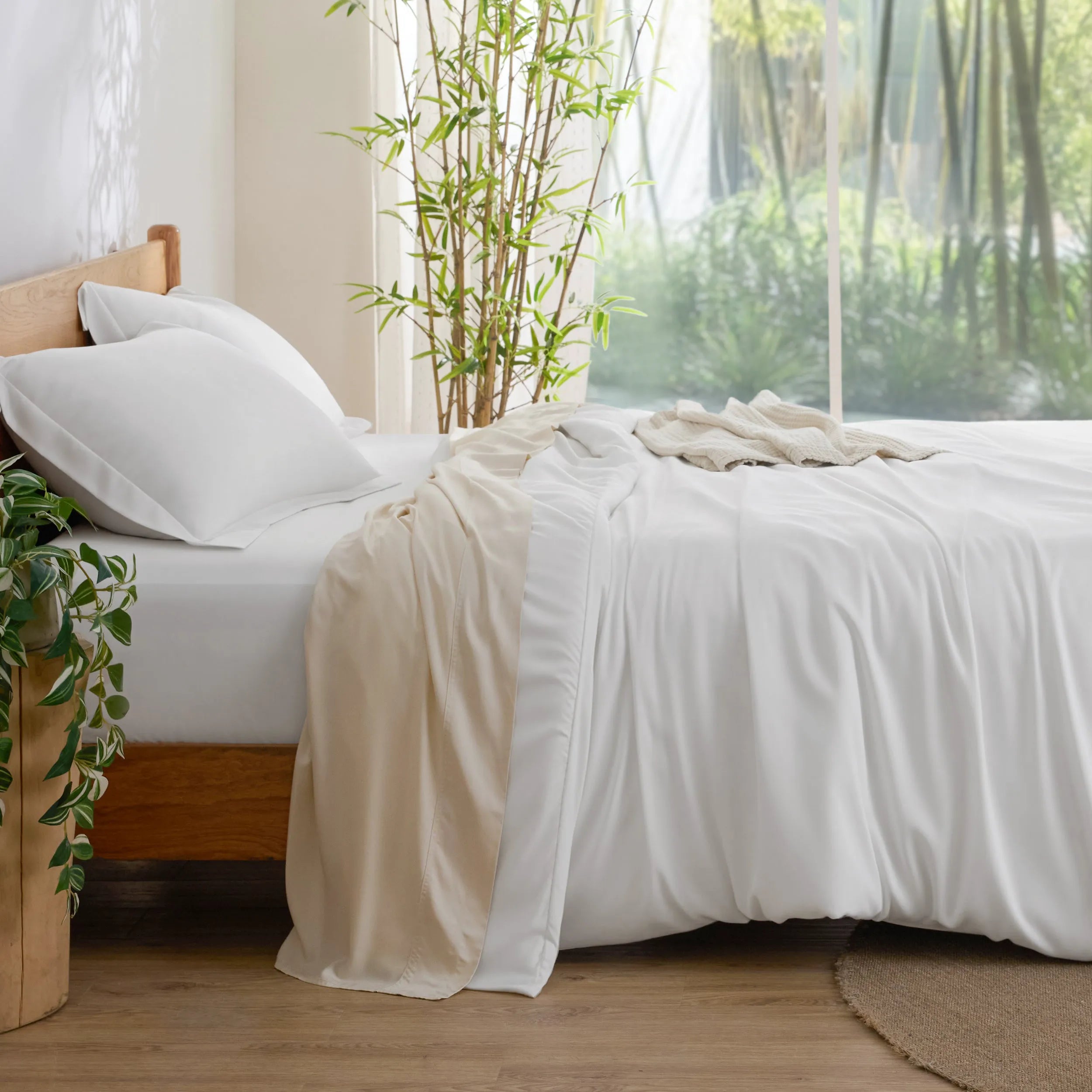 PureWoven™ Bamboo Rayon Duvet Cover Set