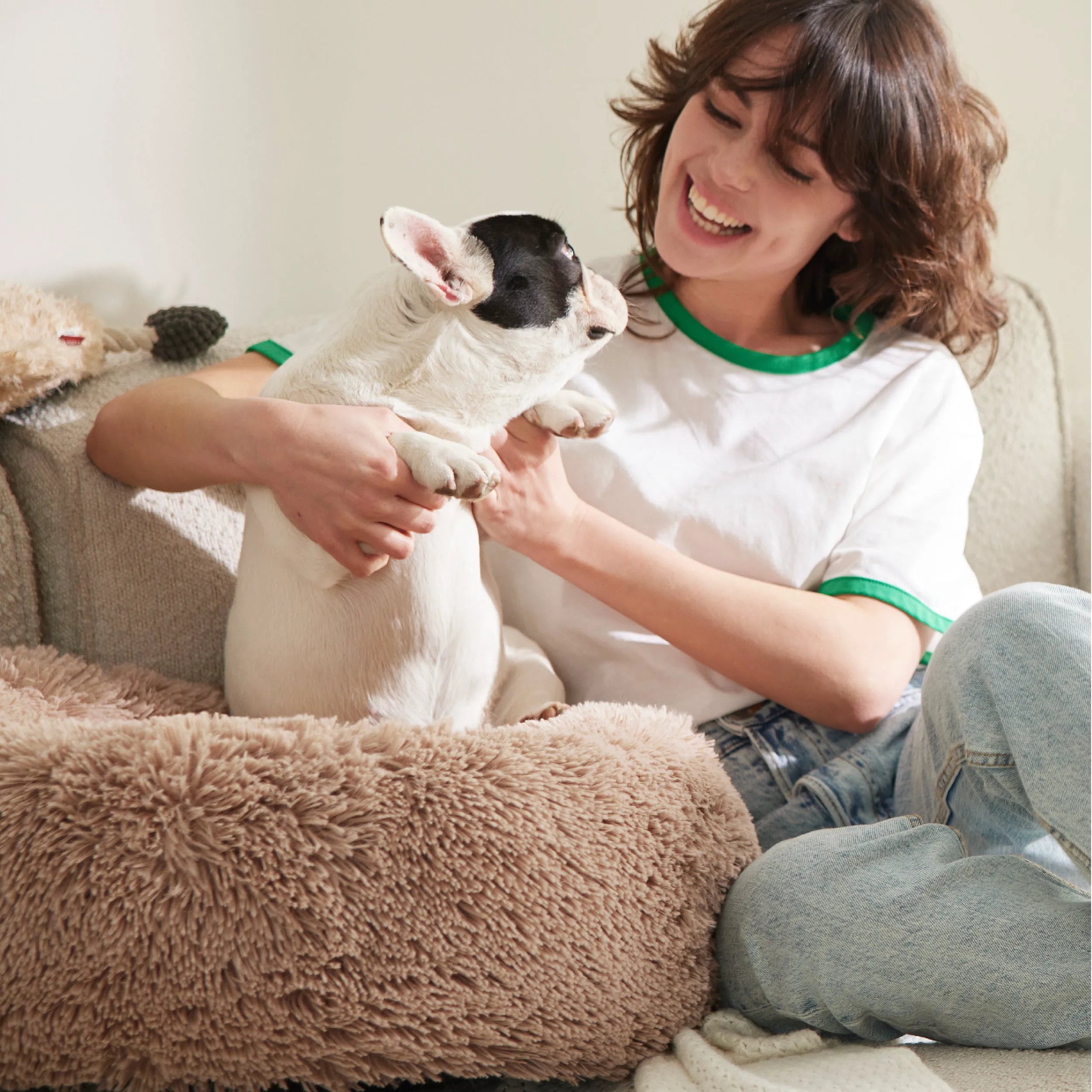Calming Donut Bed for Pets