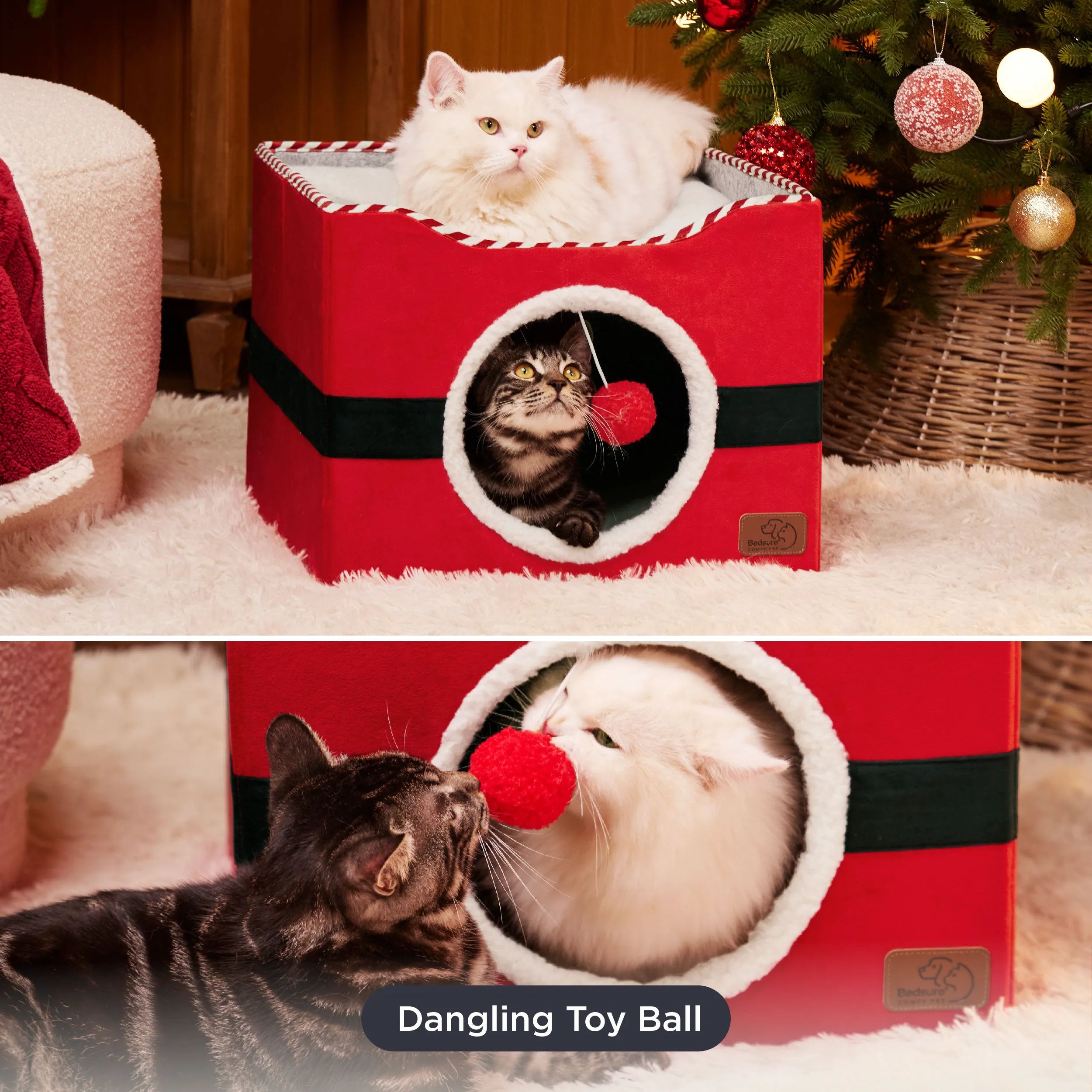 Indoor Cat Bed and House for Pets