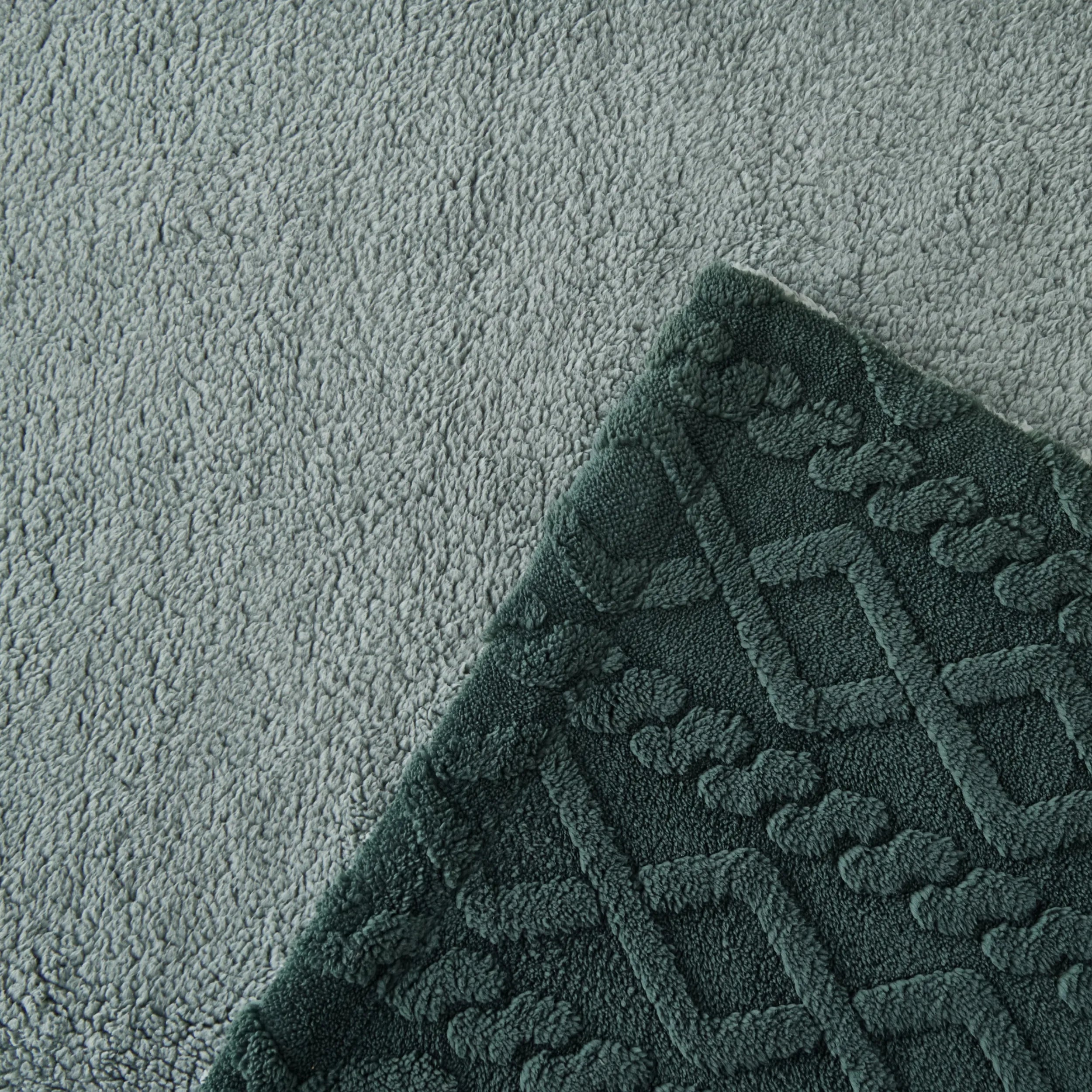 Cozy Sherpa Throw Blanket for Couch
