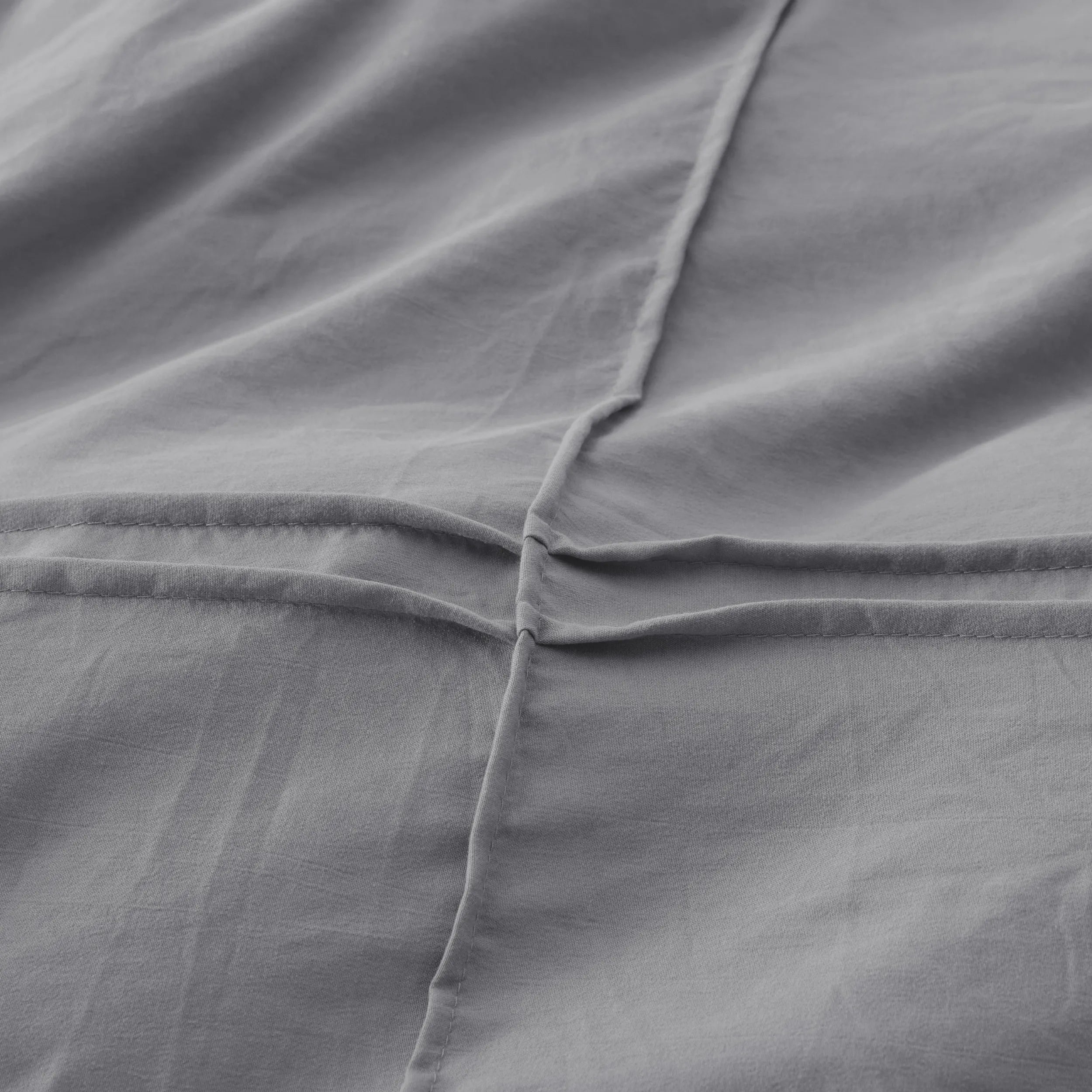 Striped Tufted Embroidered Duvet Cover Set