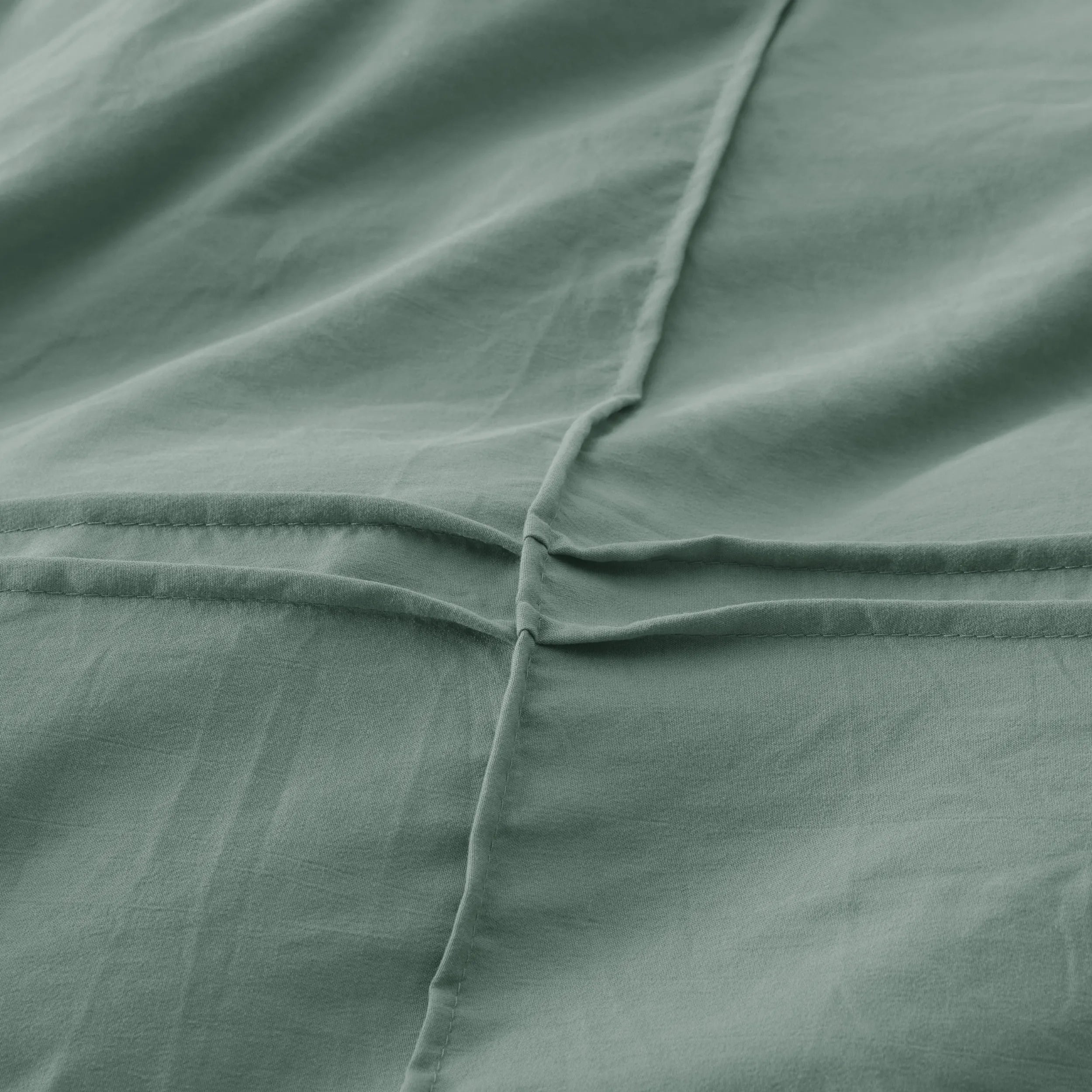 Striped Tufted Embroidered Duvet Cover Set