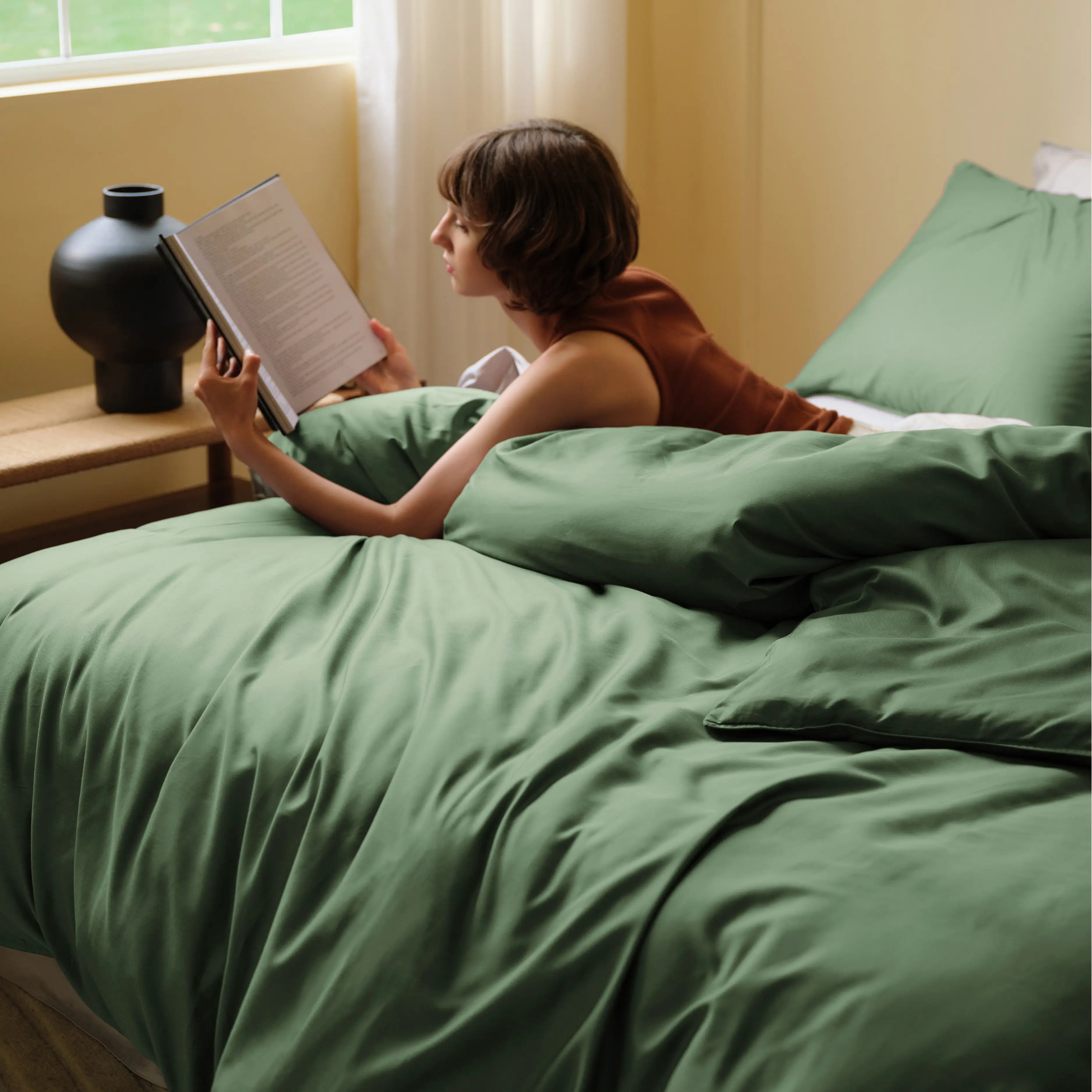PureWoven™ Serene Blend Duvet Cover Set