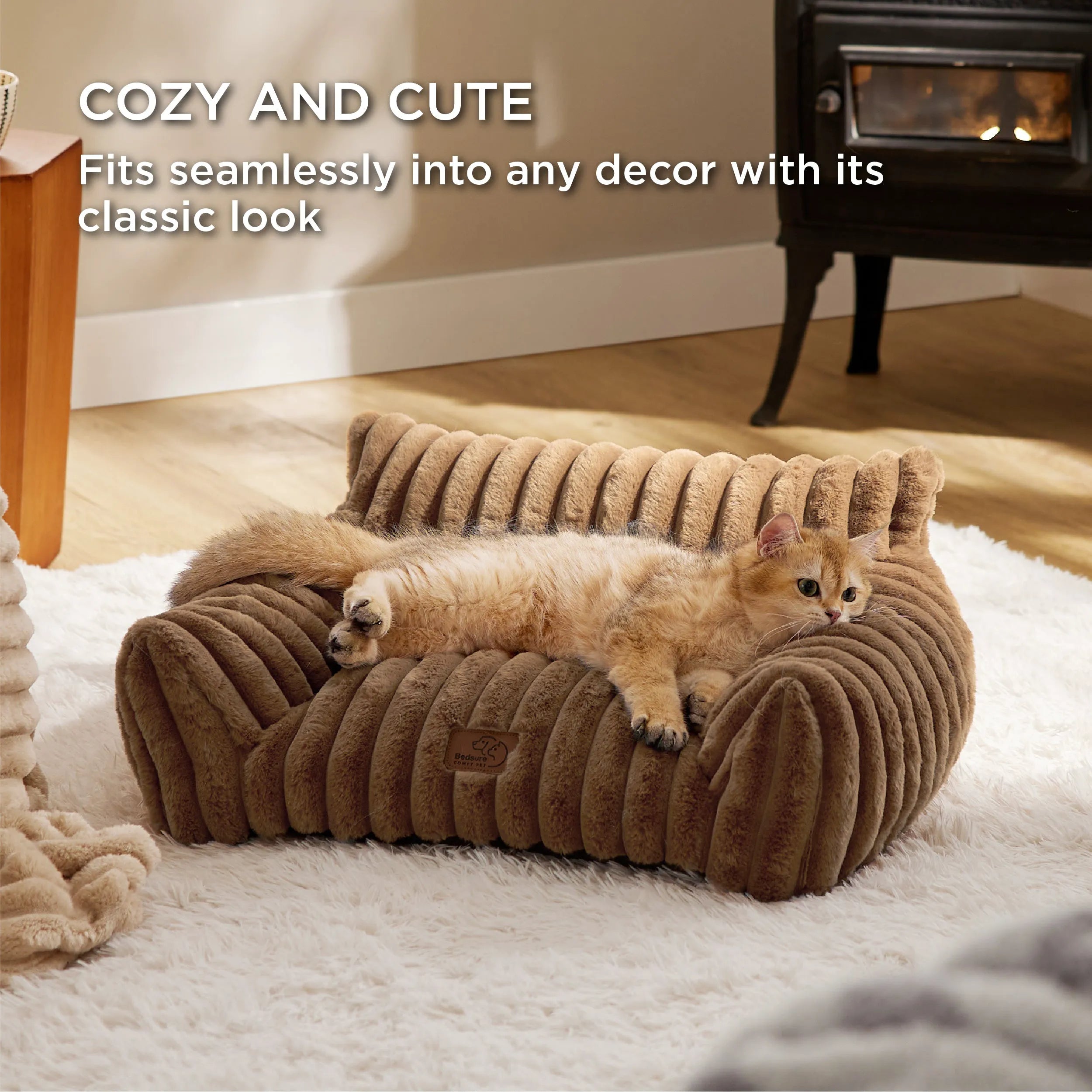 ComfyFleece™ Pet Couch