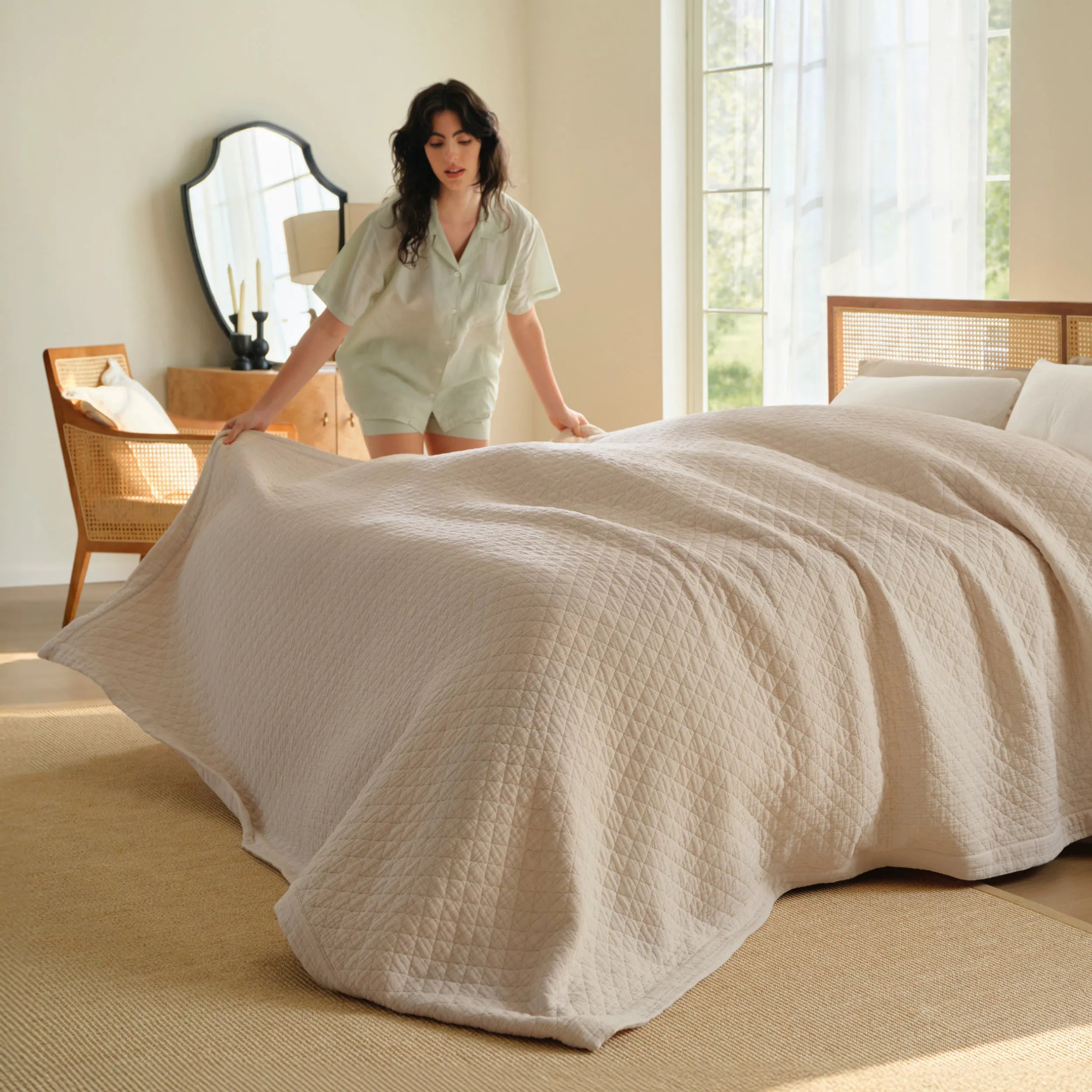 PureWoven™ 8-Layer Cotton Muslin Blanket