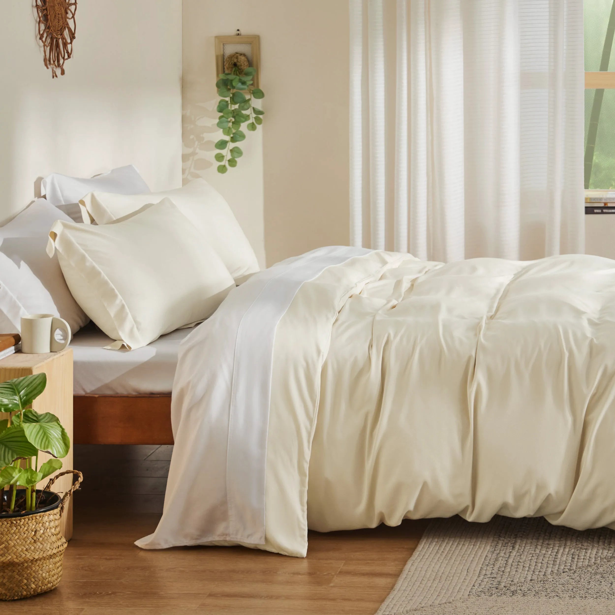 PureWoven™ Bamboo Rayon Duvet Cover Set