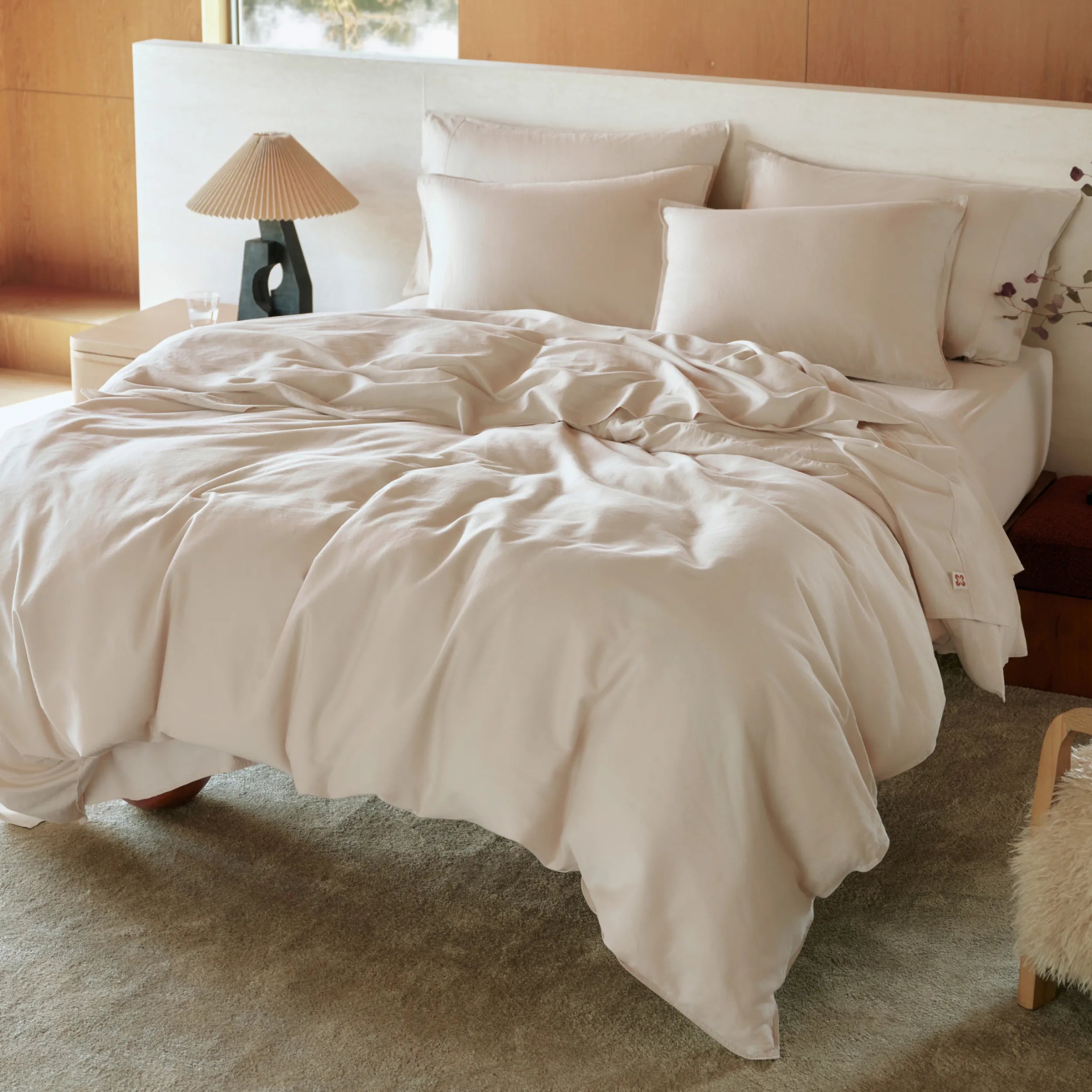 PureWoven™ Organic Cotton Duvet Cover Set