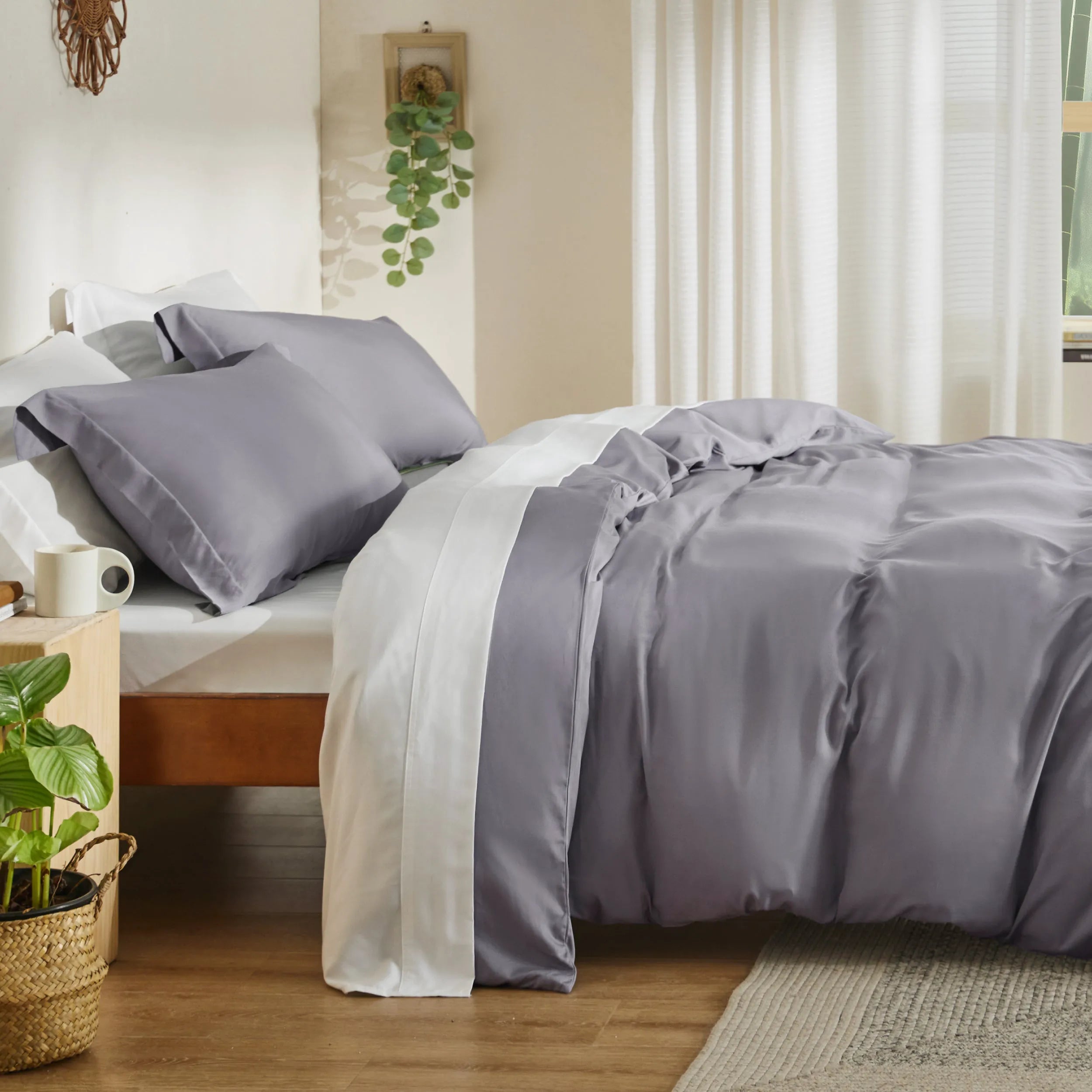PureWoven™ Bamboo Rayon Duvet Cover Set