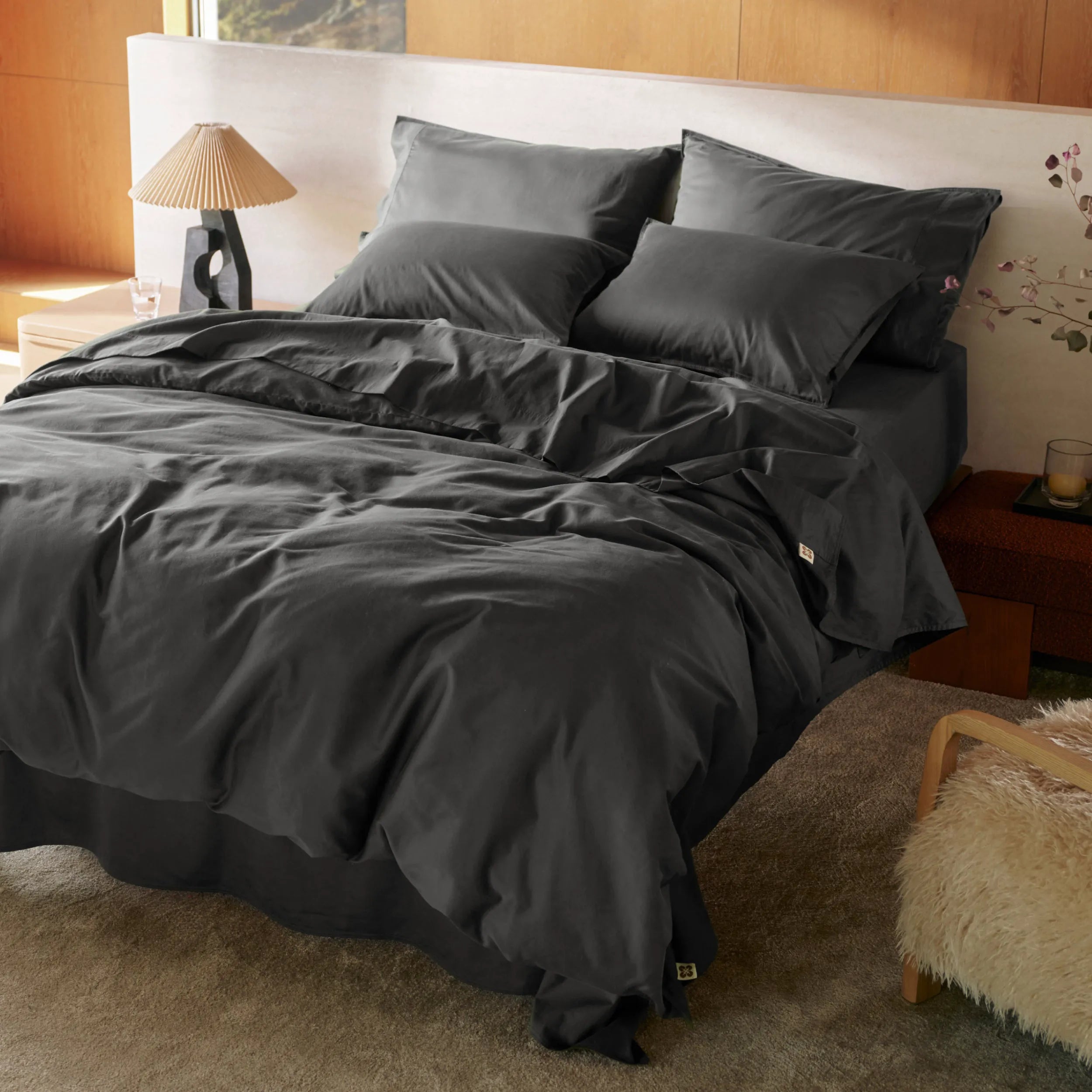 PureWoven™ Organic Cotton Duvet Cover Set