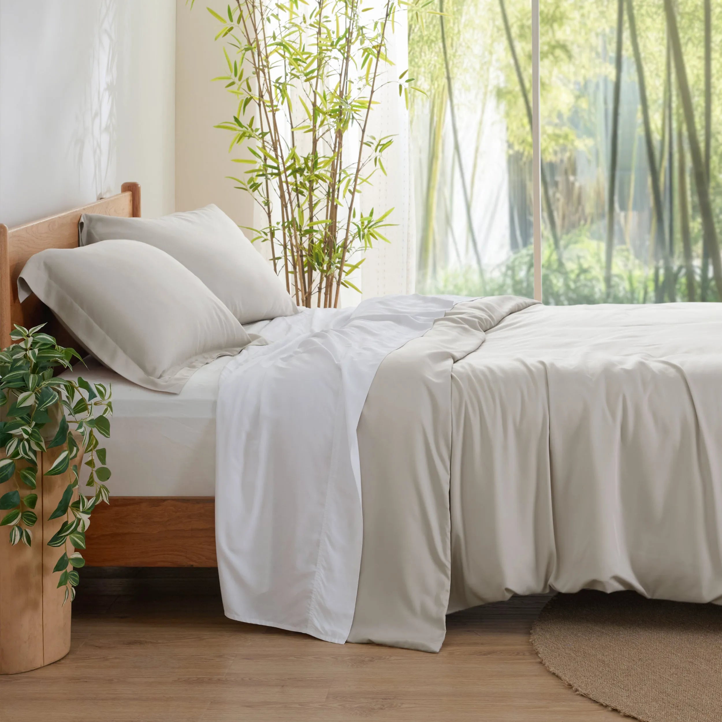 PureWoven™ Bamboo Rayon Duvet Cover Set