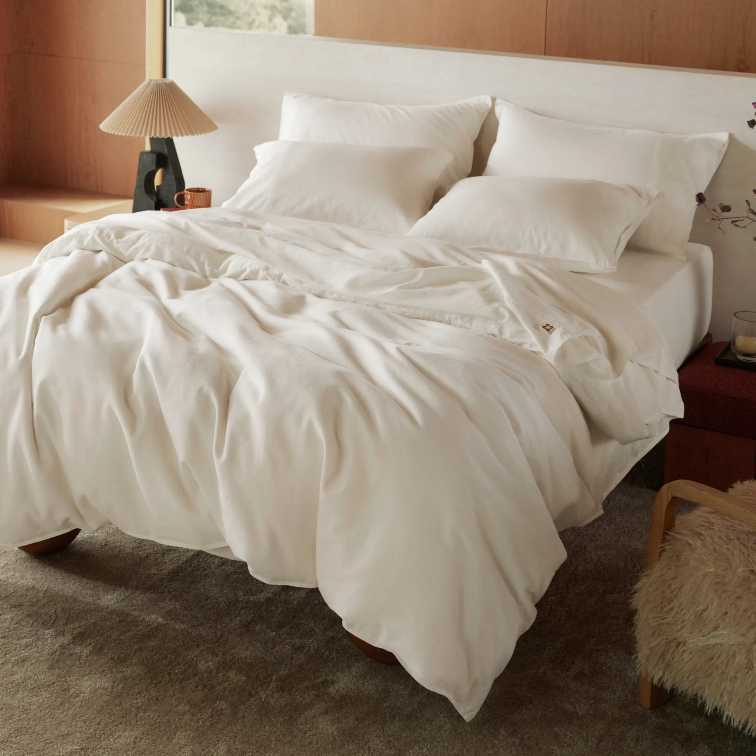 PureWoven™ Organic Cotton Duvet Cover Set