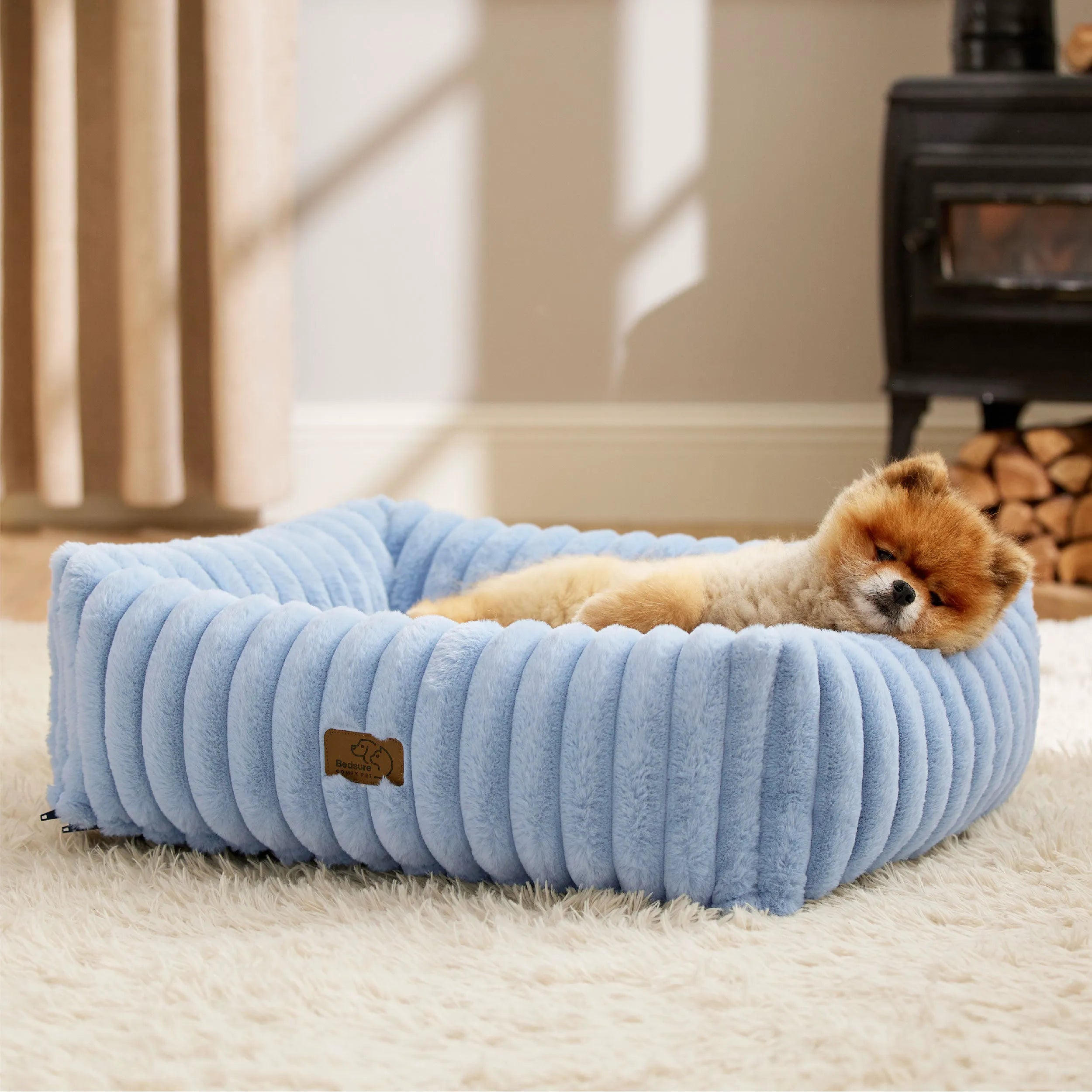 ComfyFleece™ Rectangular Dog Bed