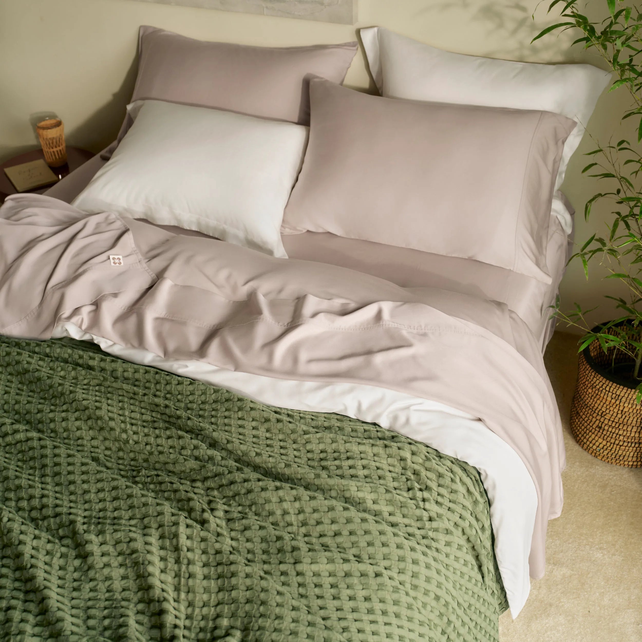 PureWoven™ Organic Bamboo Viscose Sheet Set
