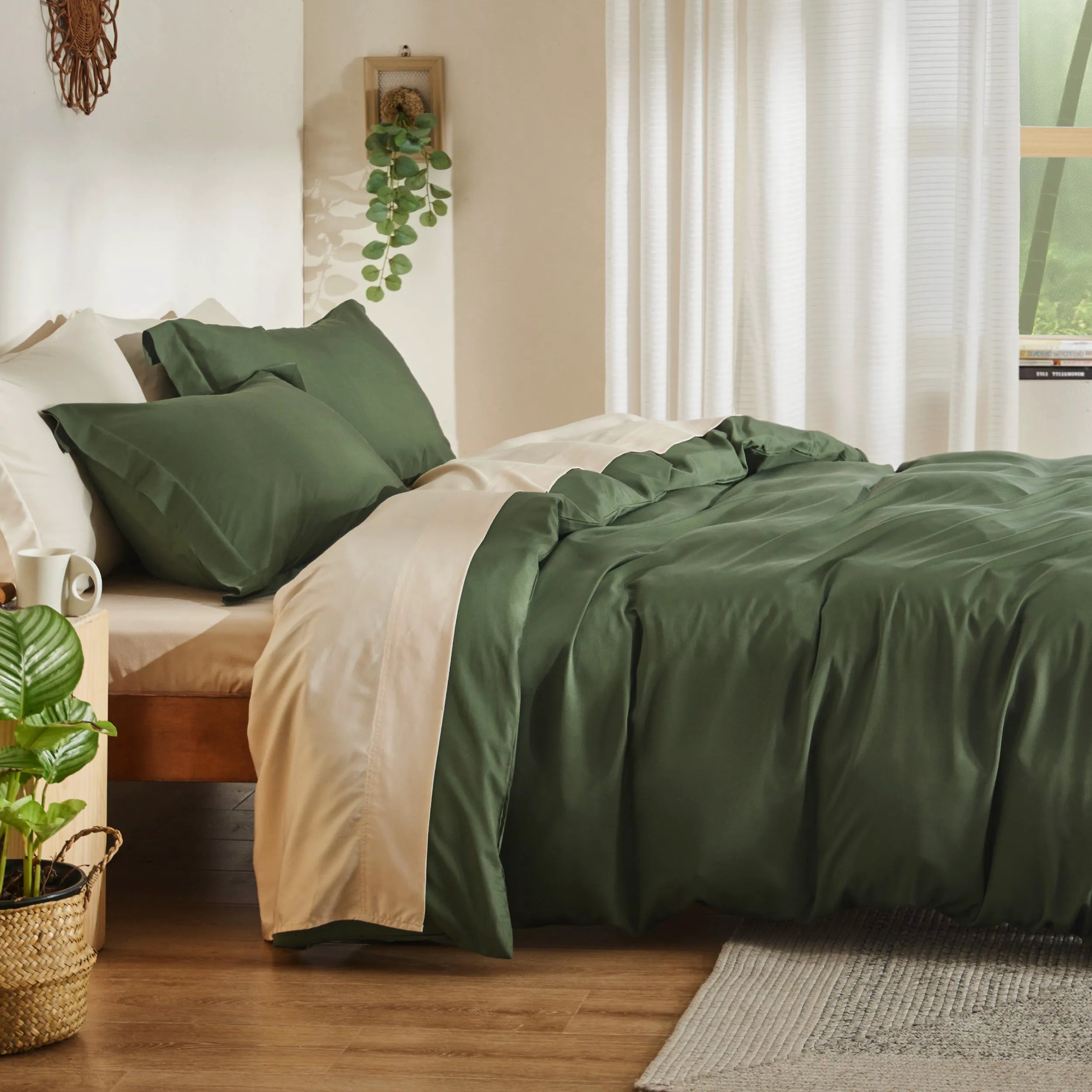 PureWoven™ Bamboo Rayon Duvet Cover Set