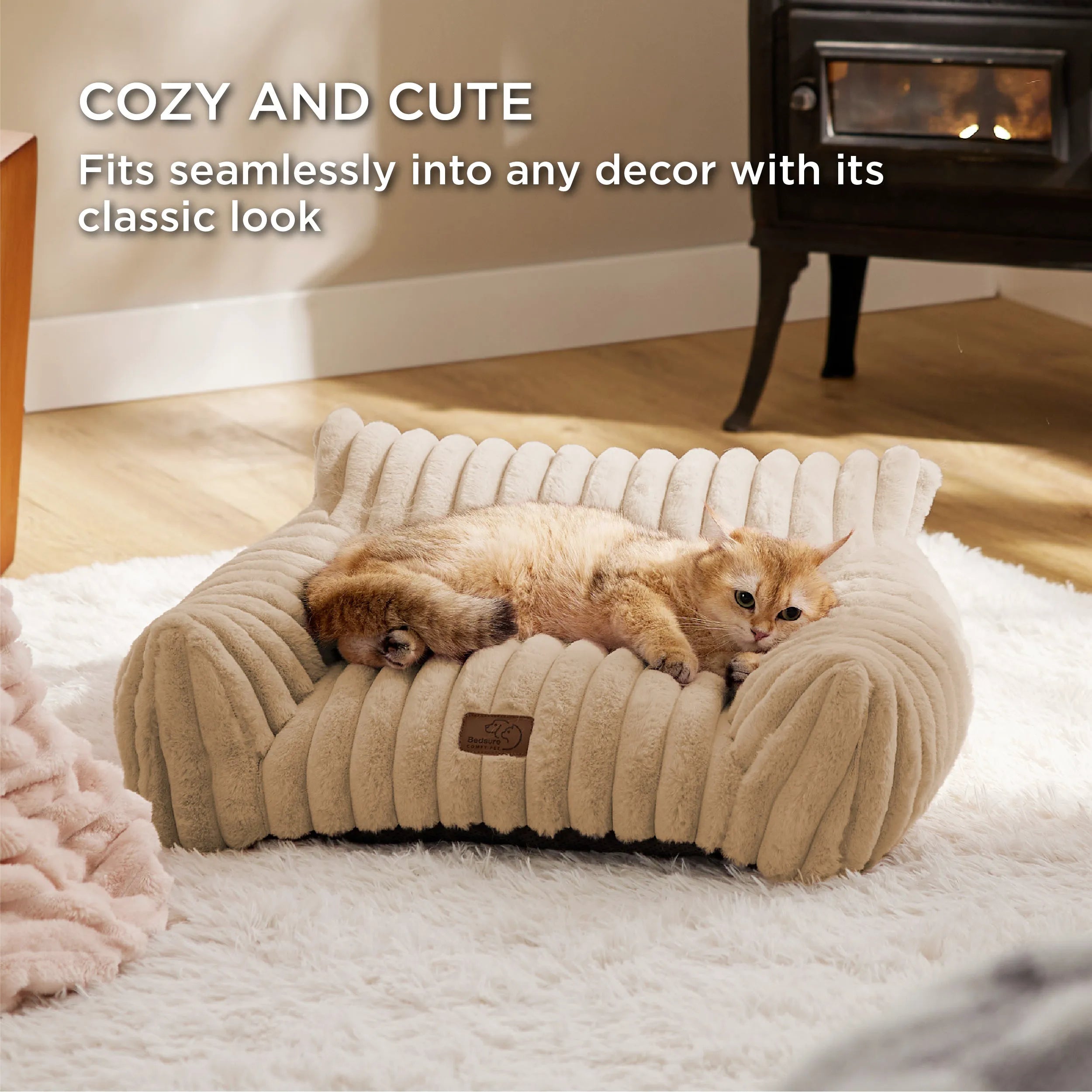 ComfyFleece™ Pet Couch