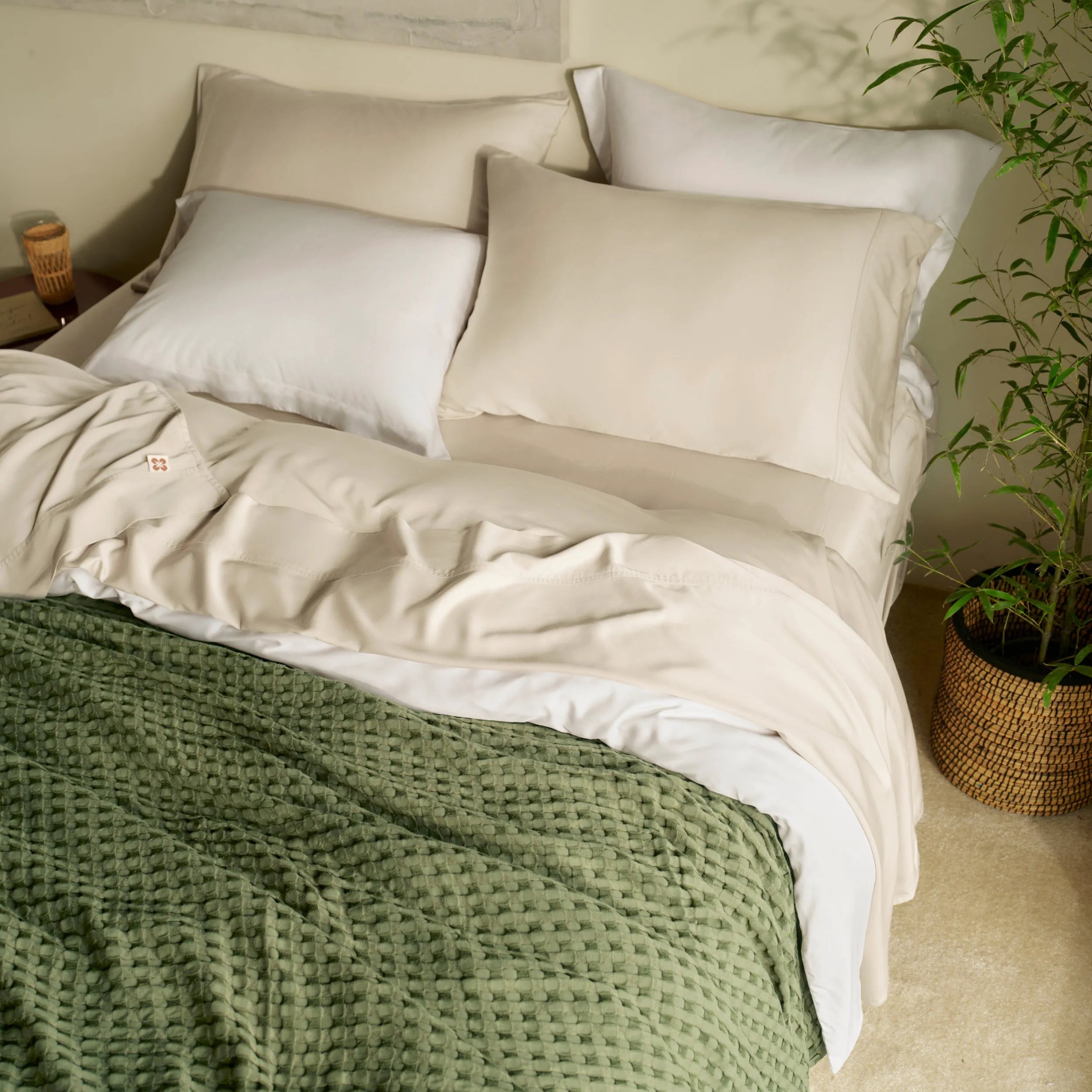 PureWoven™ Organic Bamboo Viscose Sheet Set