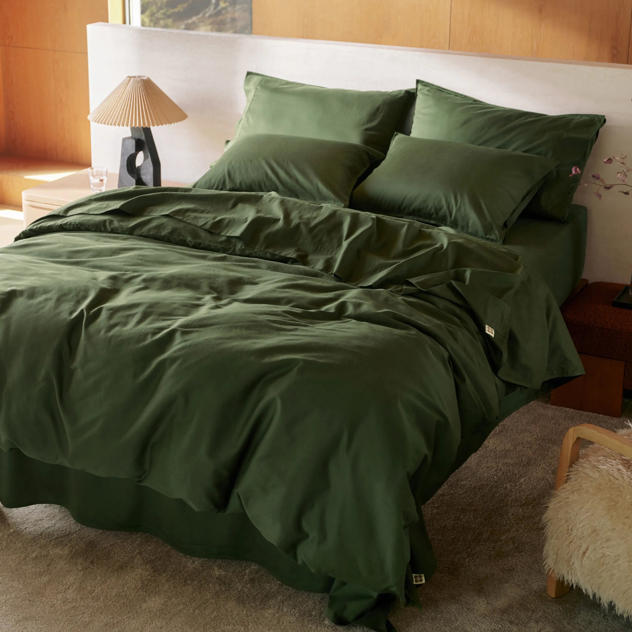 PureWoven™ Organic Cotton Duvet Cover Set