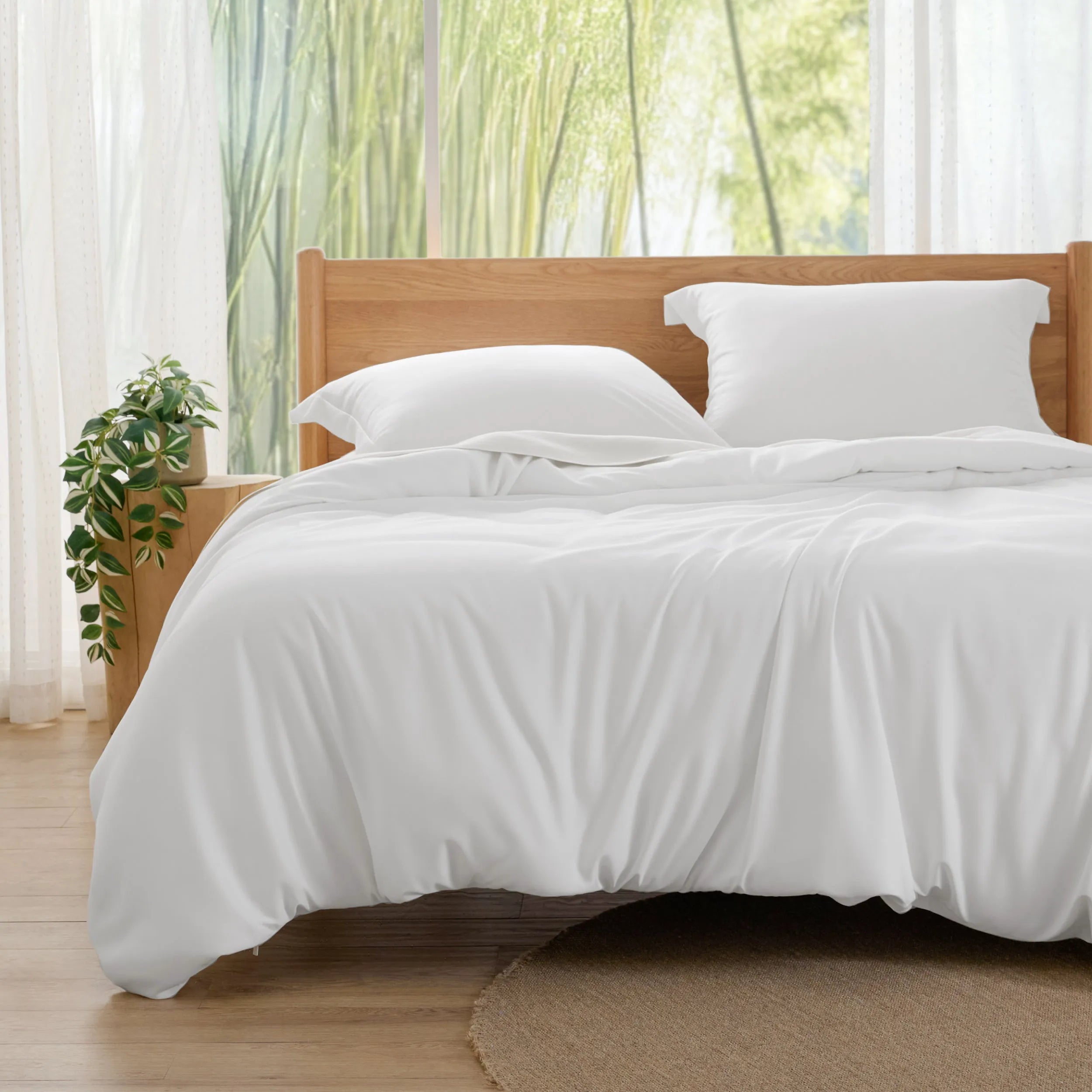 PureWoven™ Bamboo Rayon Duvet Cover Set