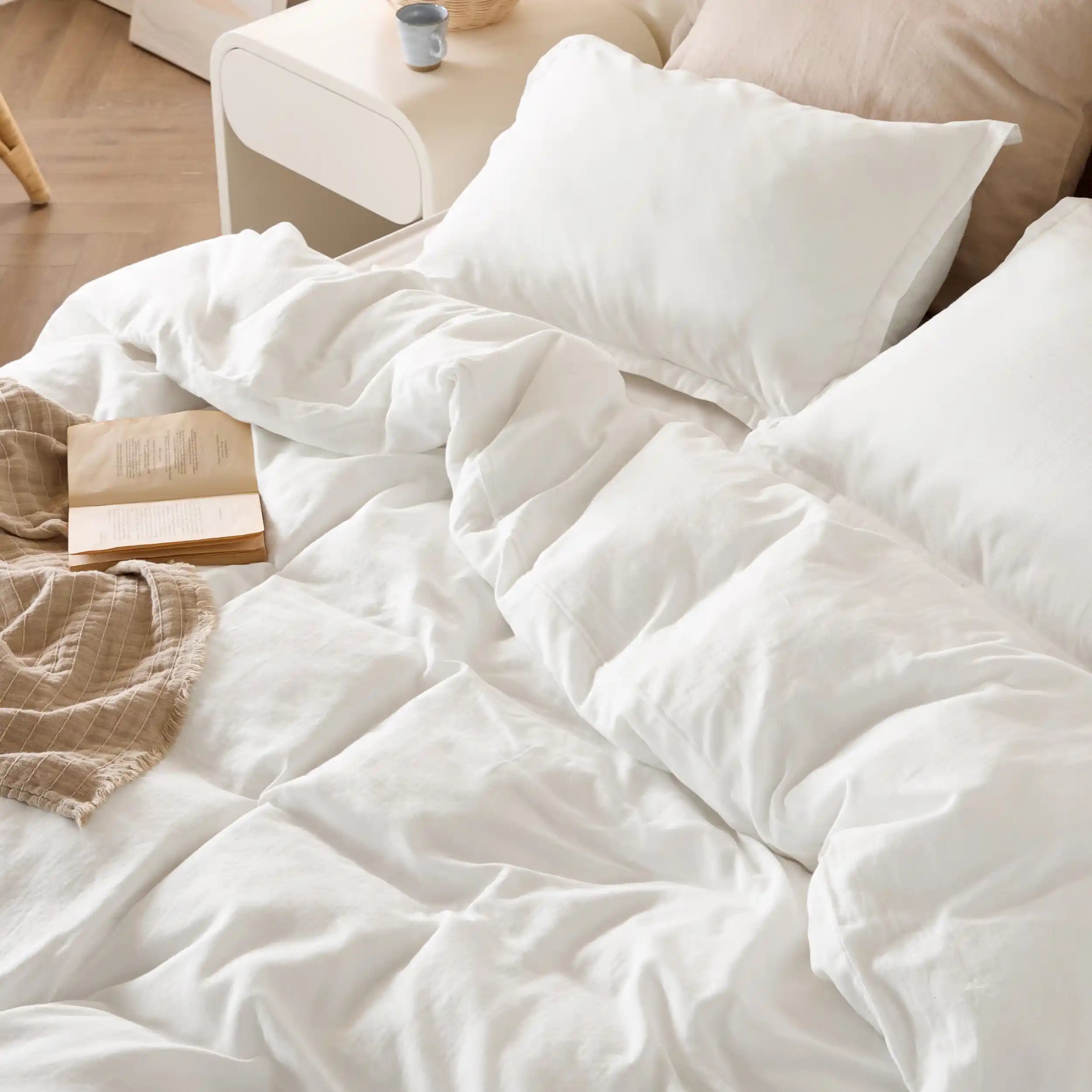 PureWoven™ 100% Muslin Duvet Cover Set