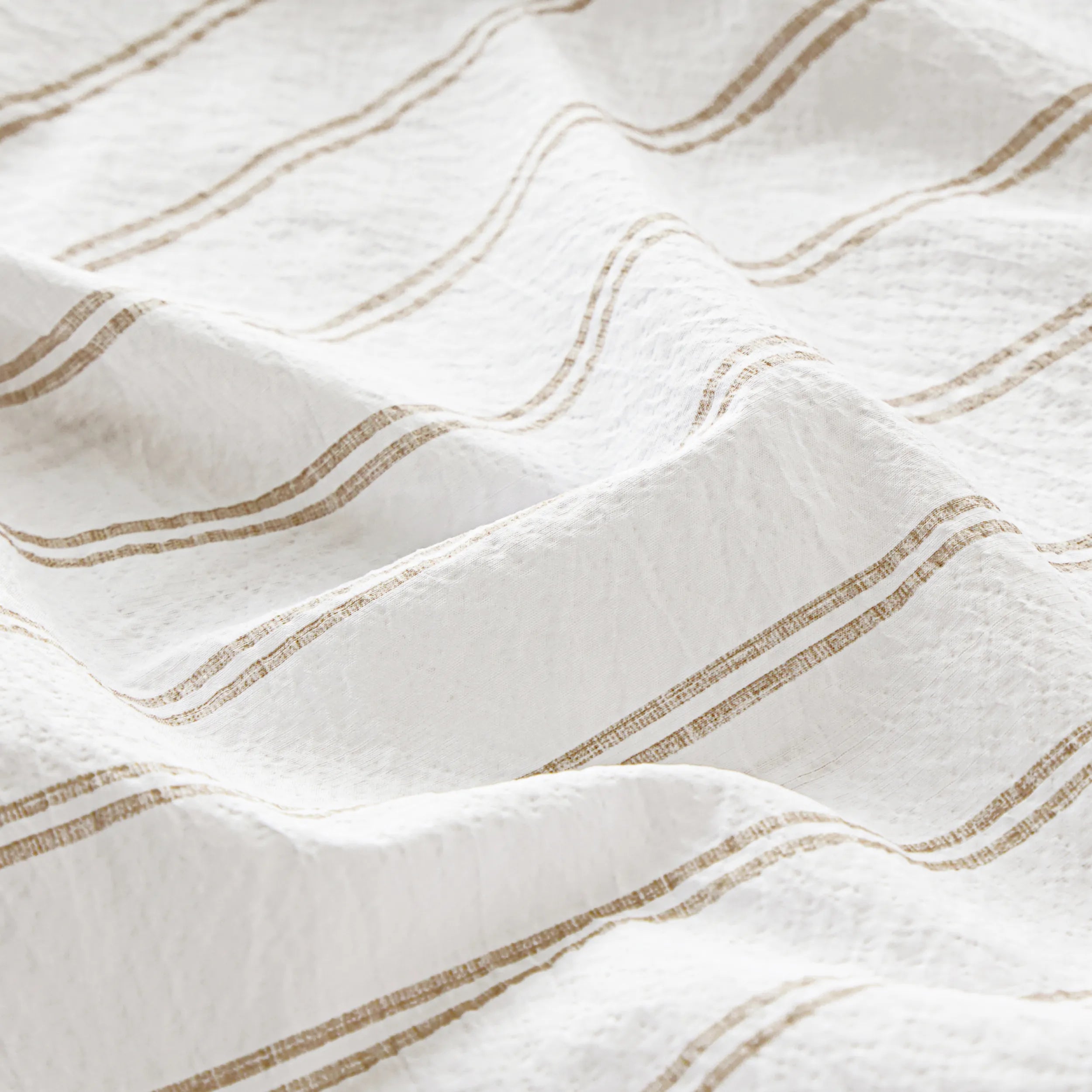Cotton-Like Striped Sheet Set