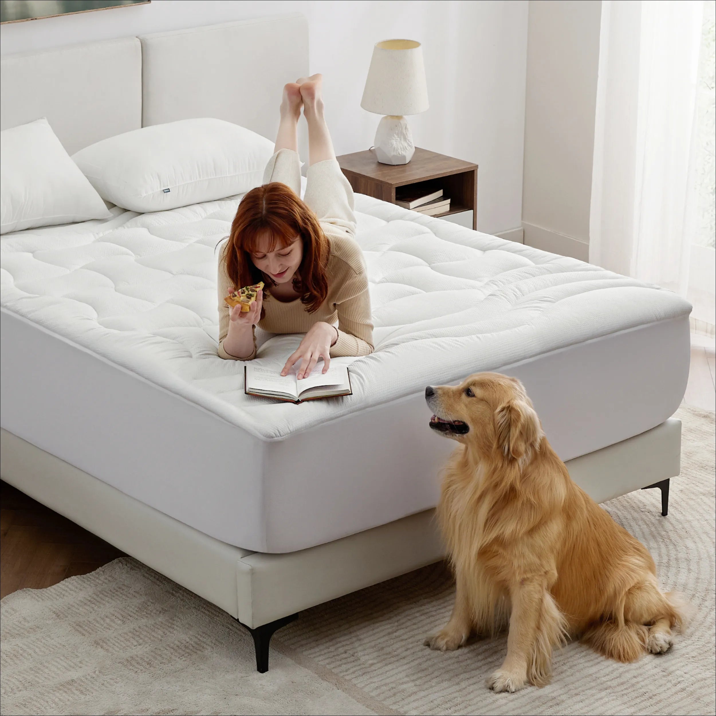 3-Zone Waterproof Mattress Pad