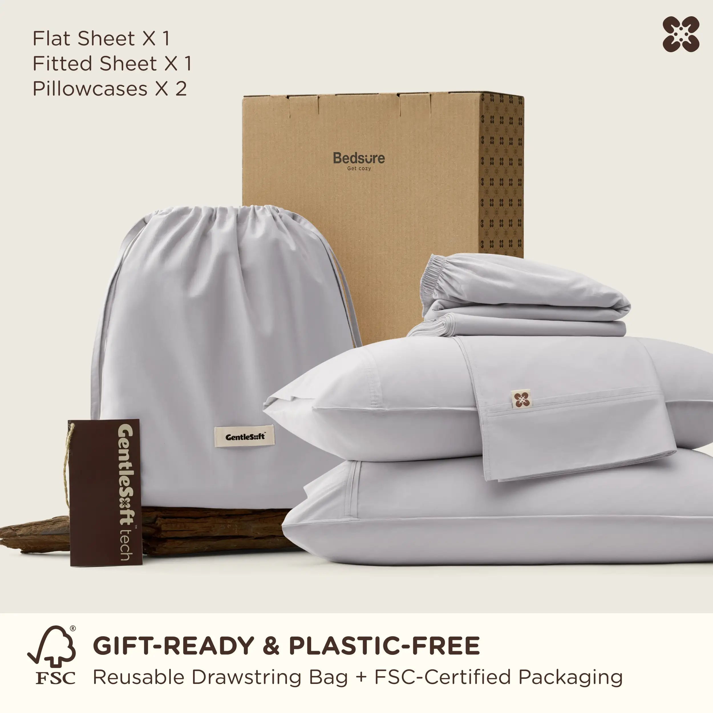 PureWoven™ Serene Blend Sheet Set