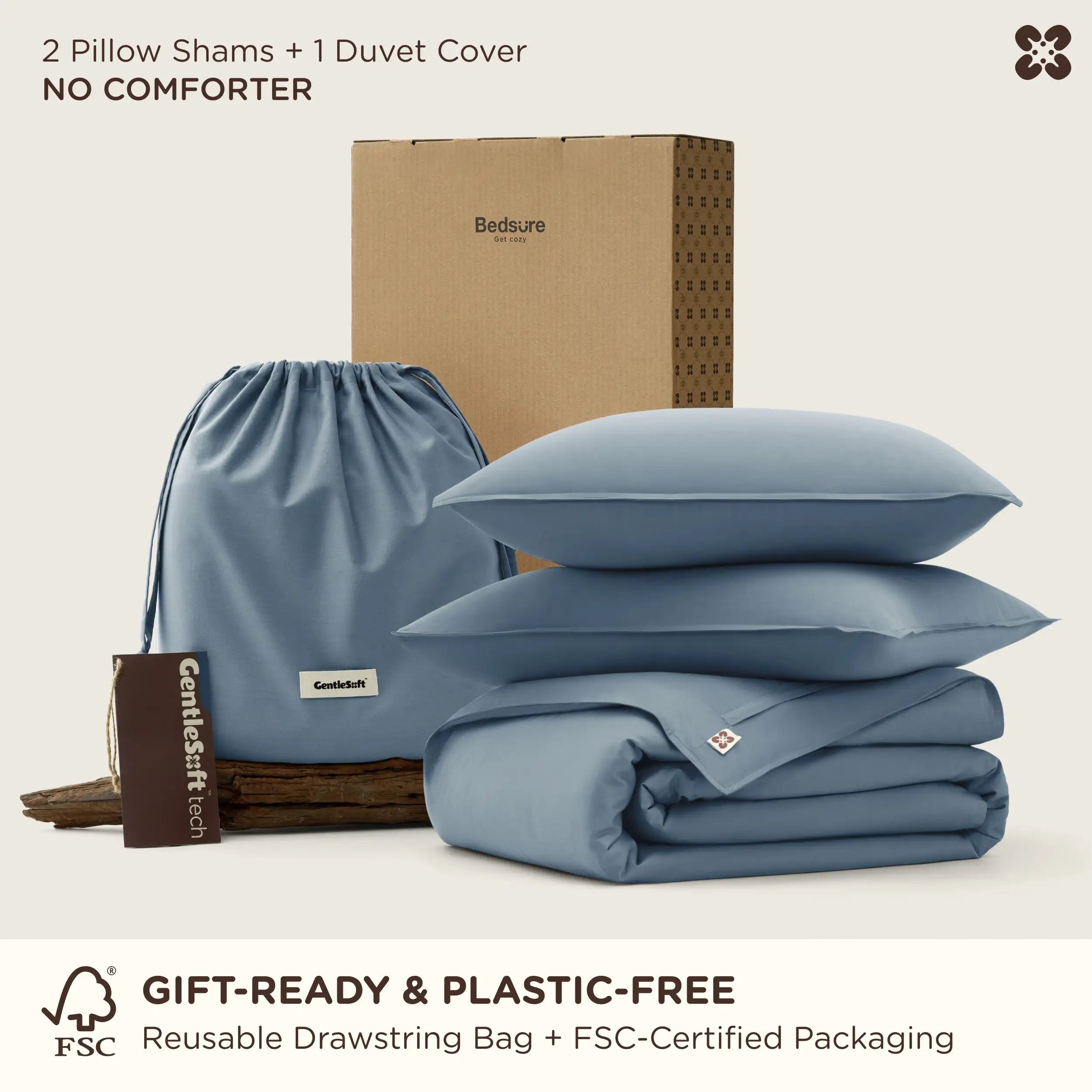 PureWoven™ Serene Blend Duvet Cover Set