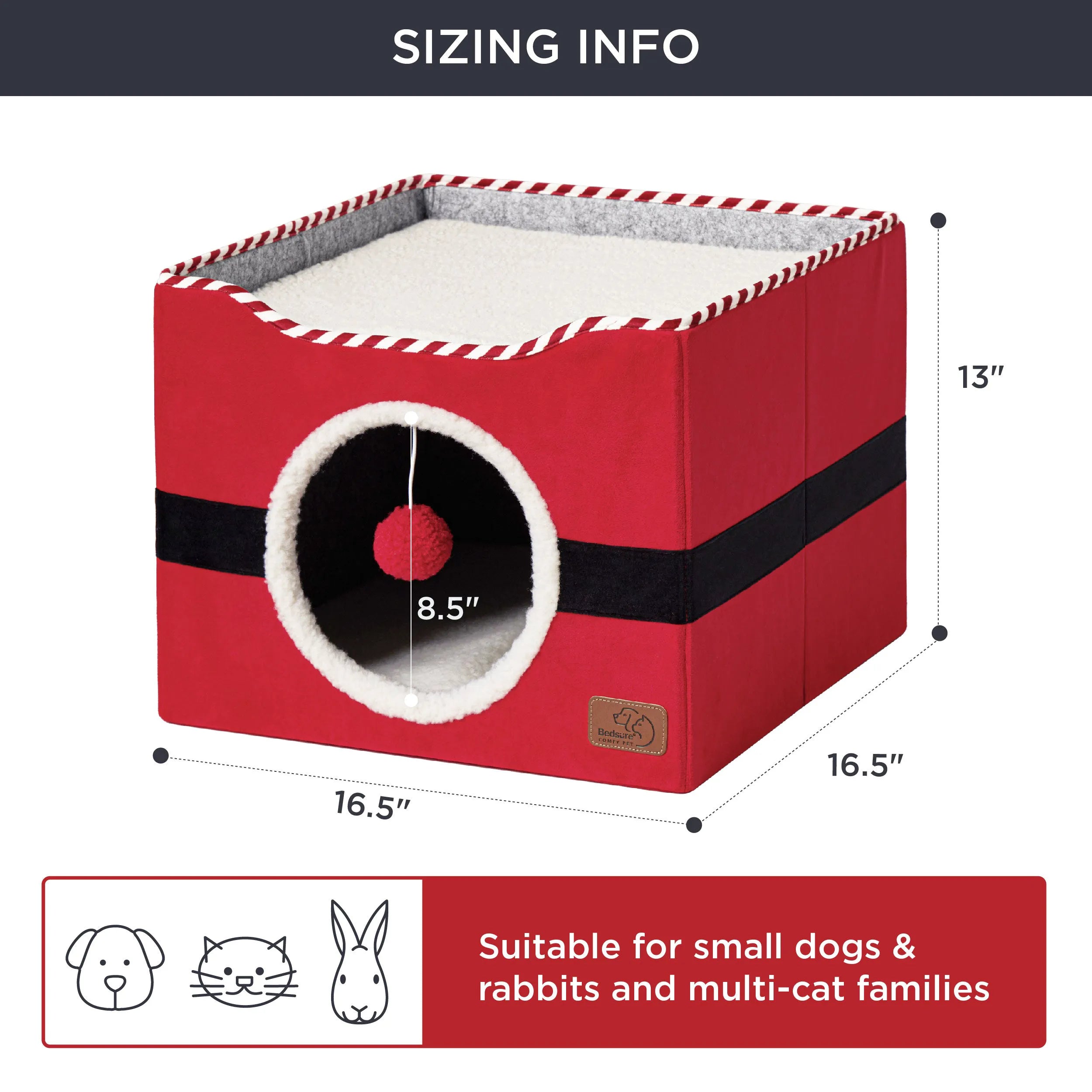 Indoor Cat Bed and House for Pets