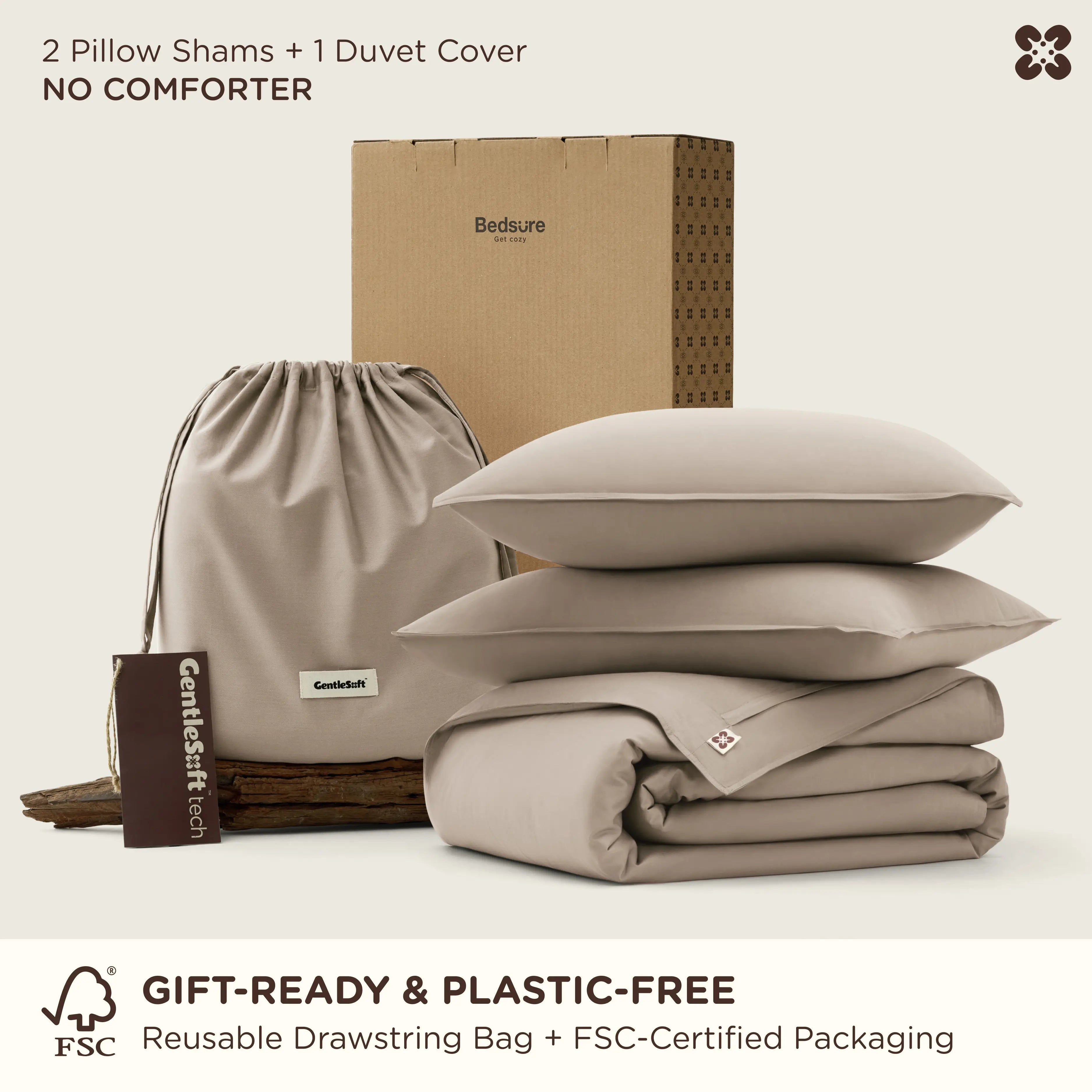 PureWoven™ Serene Blend Duvet Cover Set