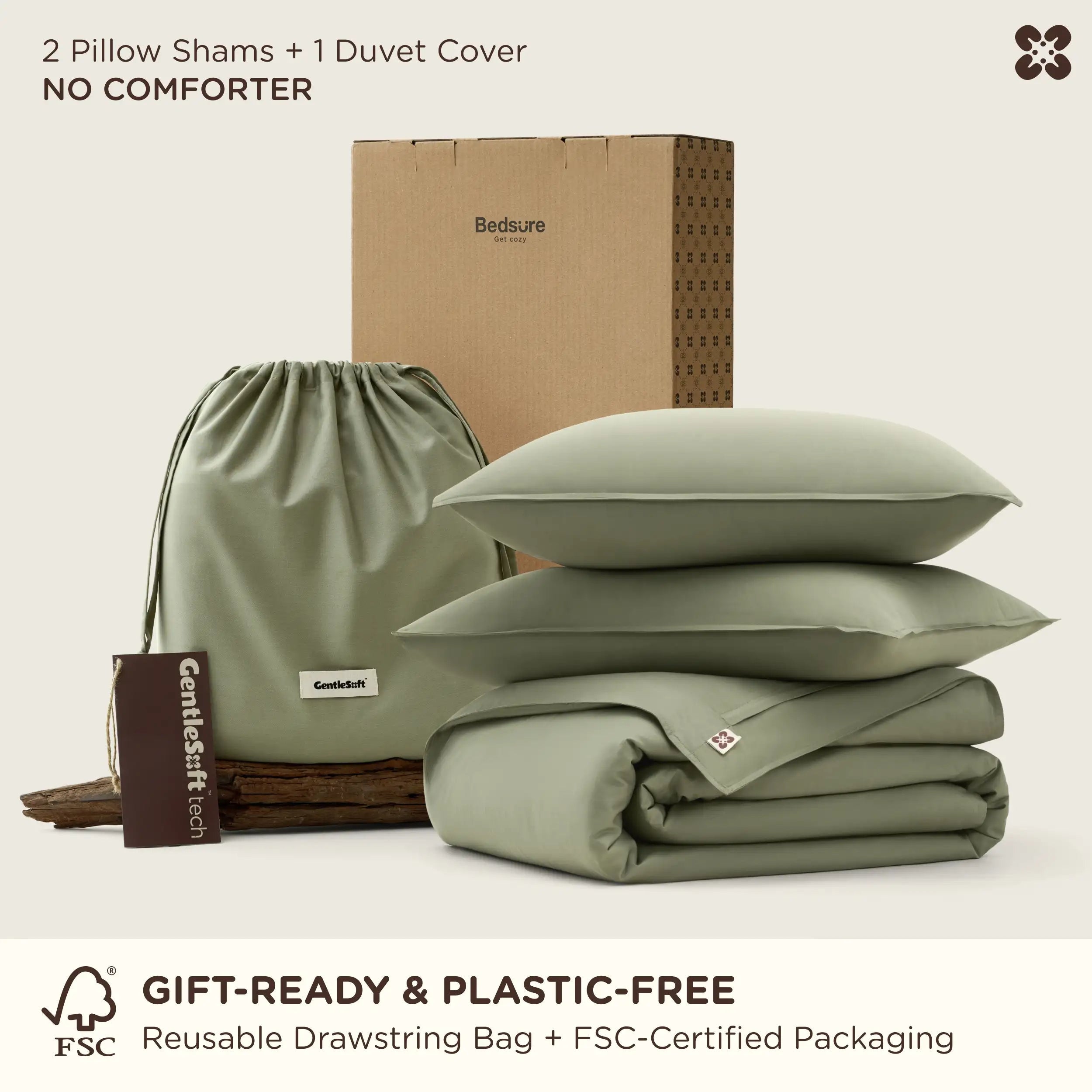 PureWoven™ Serene Blend Duvet Cover Set