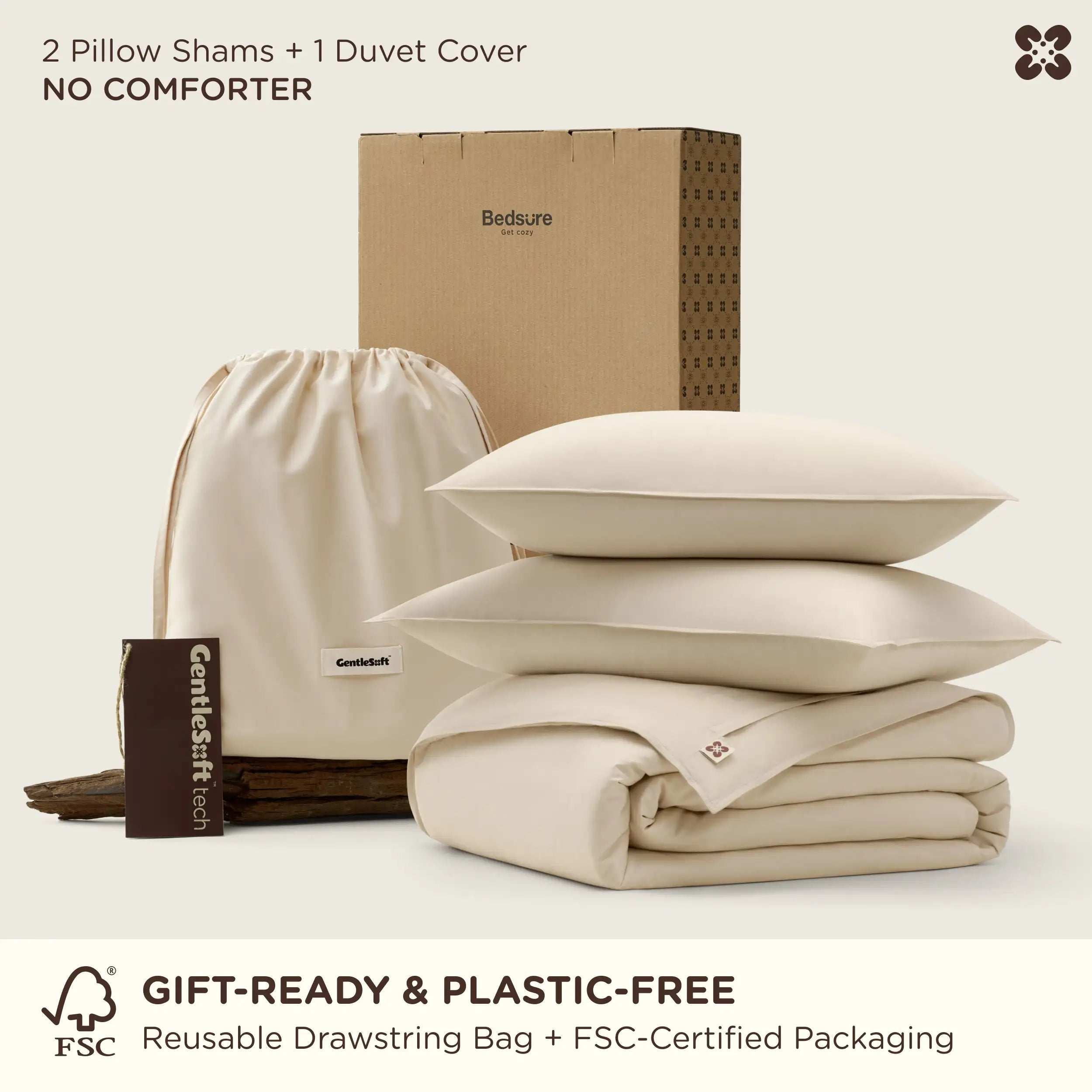 PureWoven™ Serene Blend Duvet Cover Set