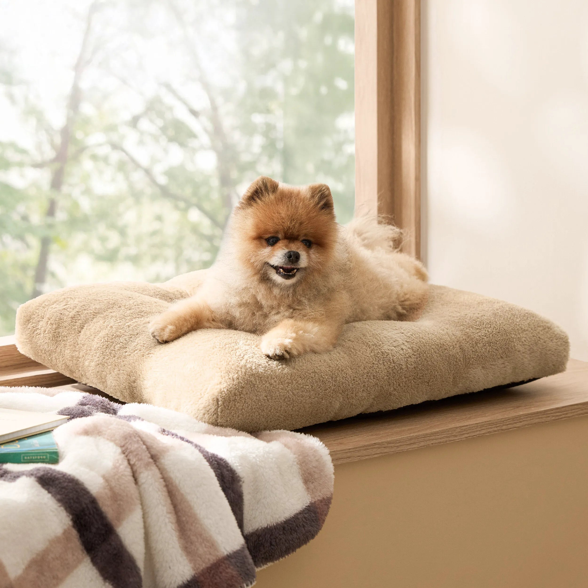 Fluffy Dog Bed Mat
