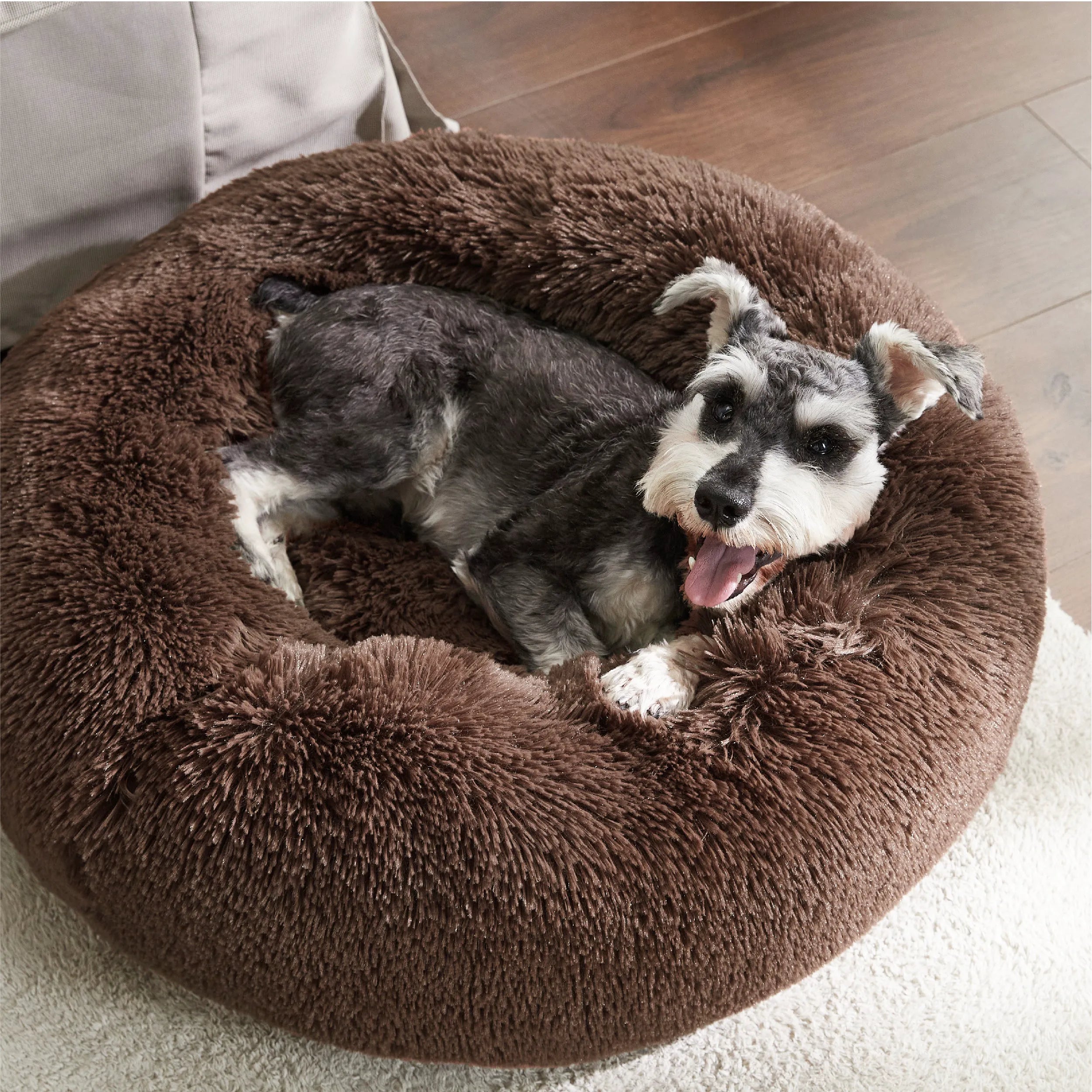 Calming Donut Bed for Pets