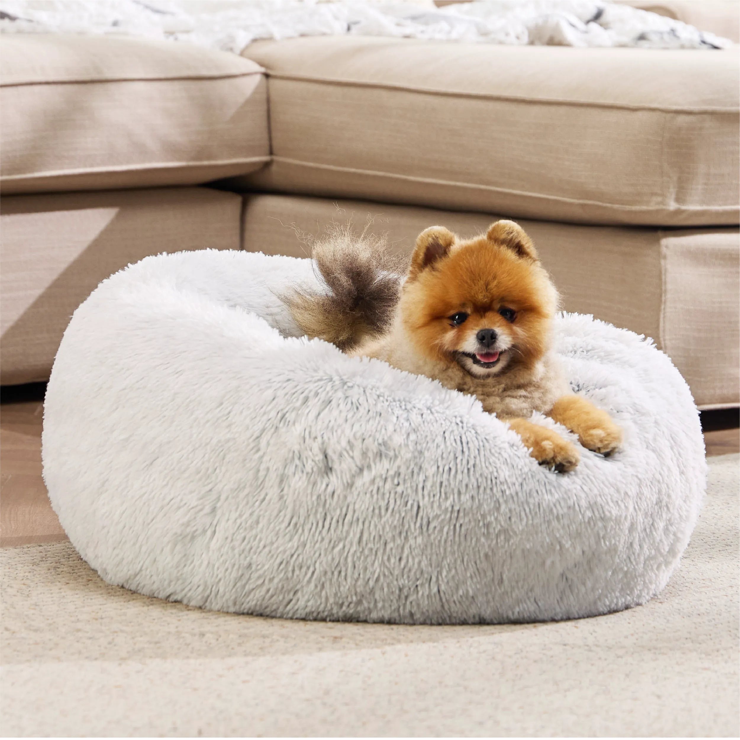 Calming Donut Bed for Pets