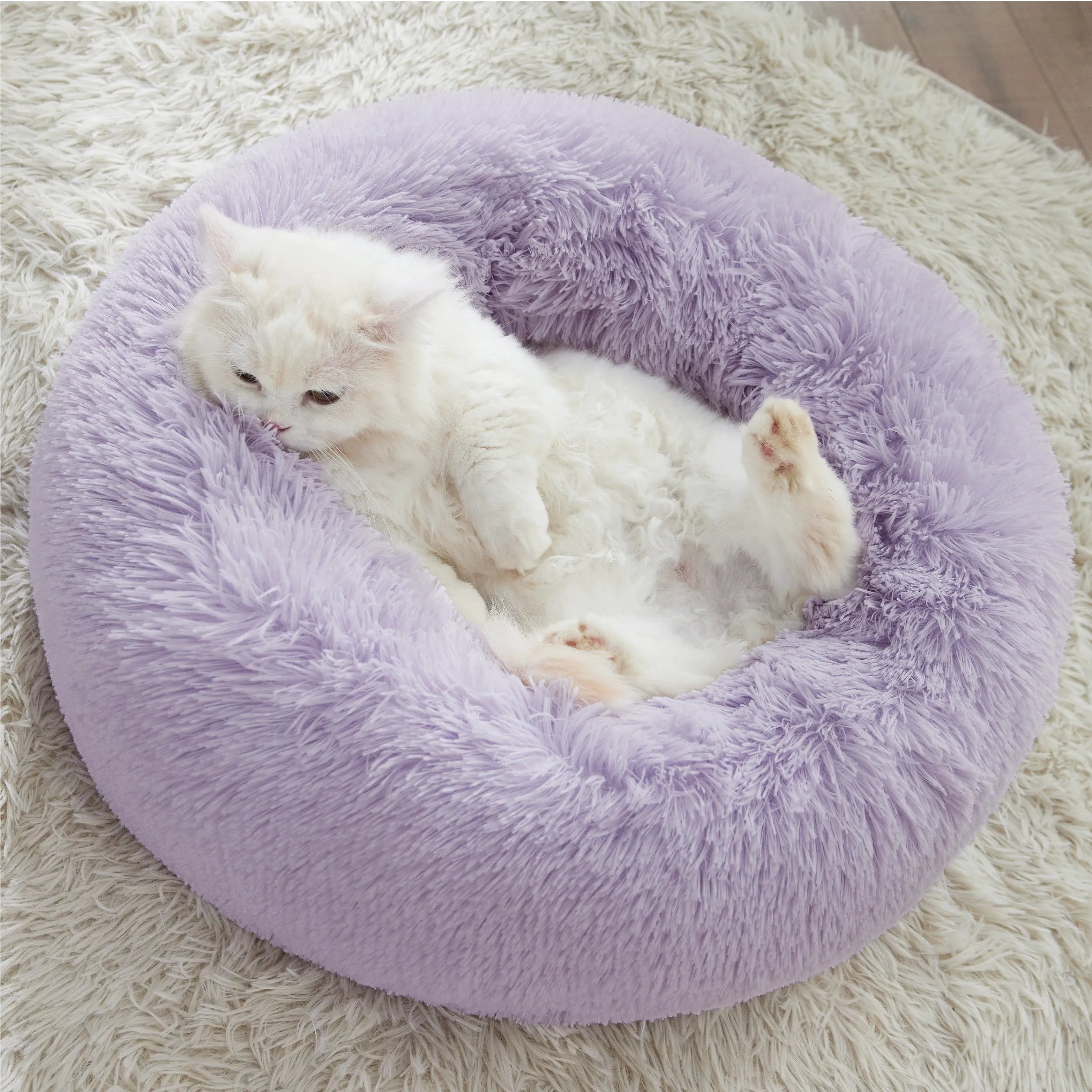 Calming Donut Bed for Pets