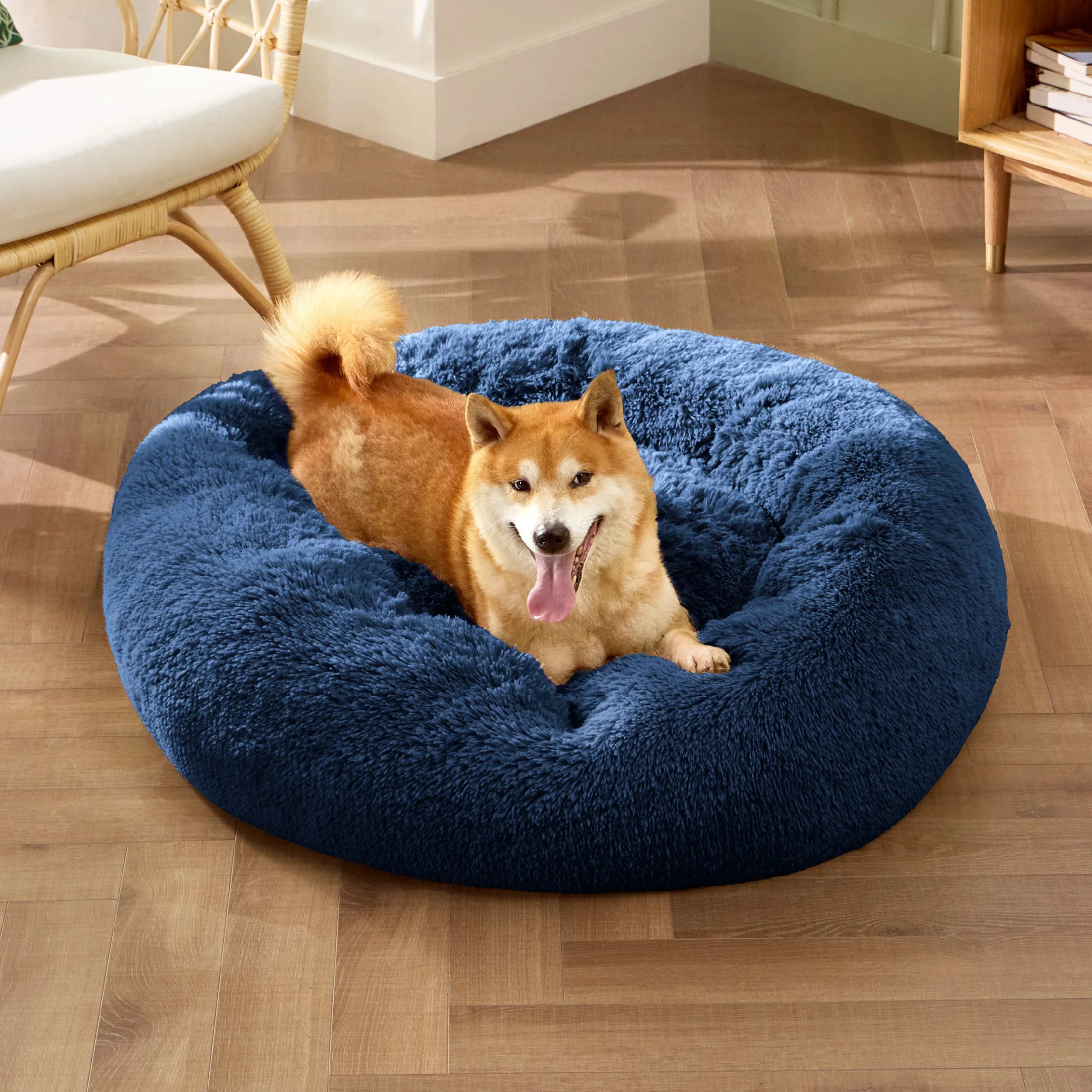 Calming Donut Bed for Pets