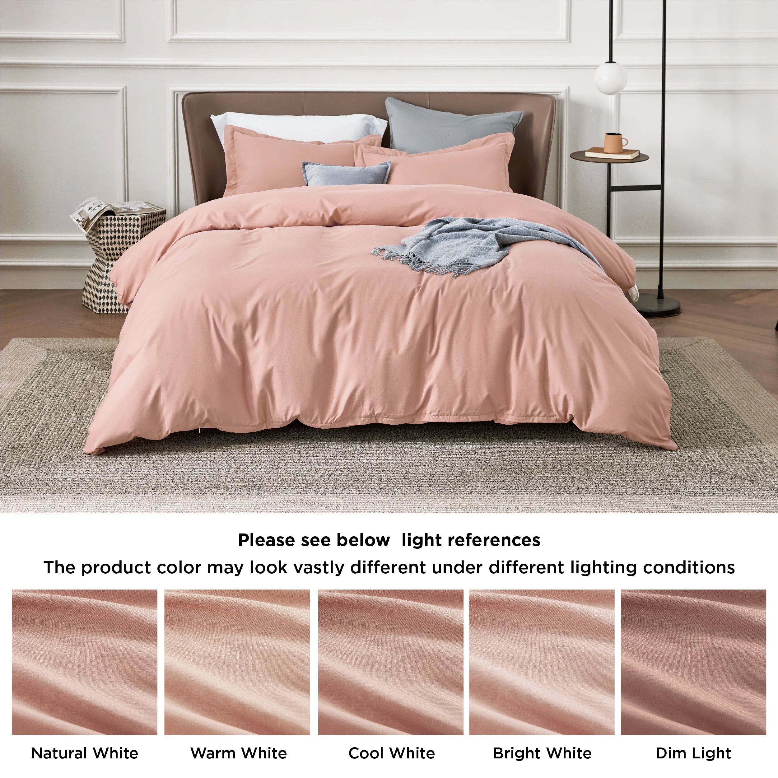 Brushed Microfiber Duvet Cover Set