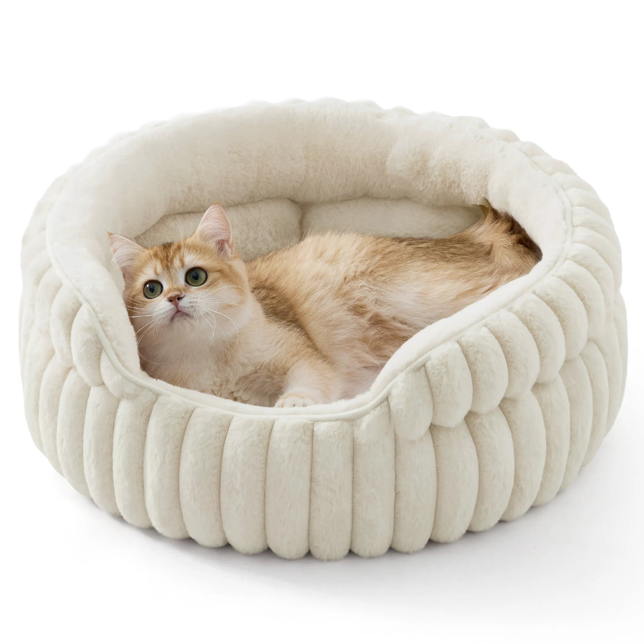 ComfyFleece™ Dual-Layer Cat Bed