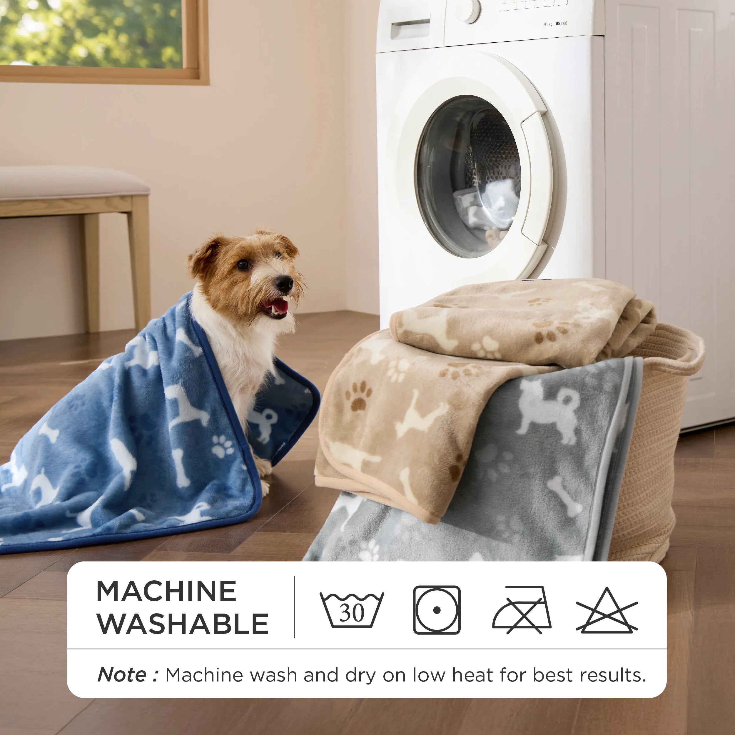 Pet Blankets - Pack of 3