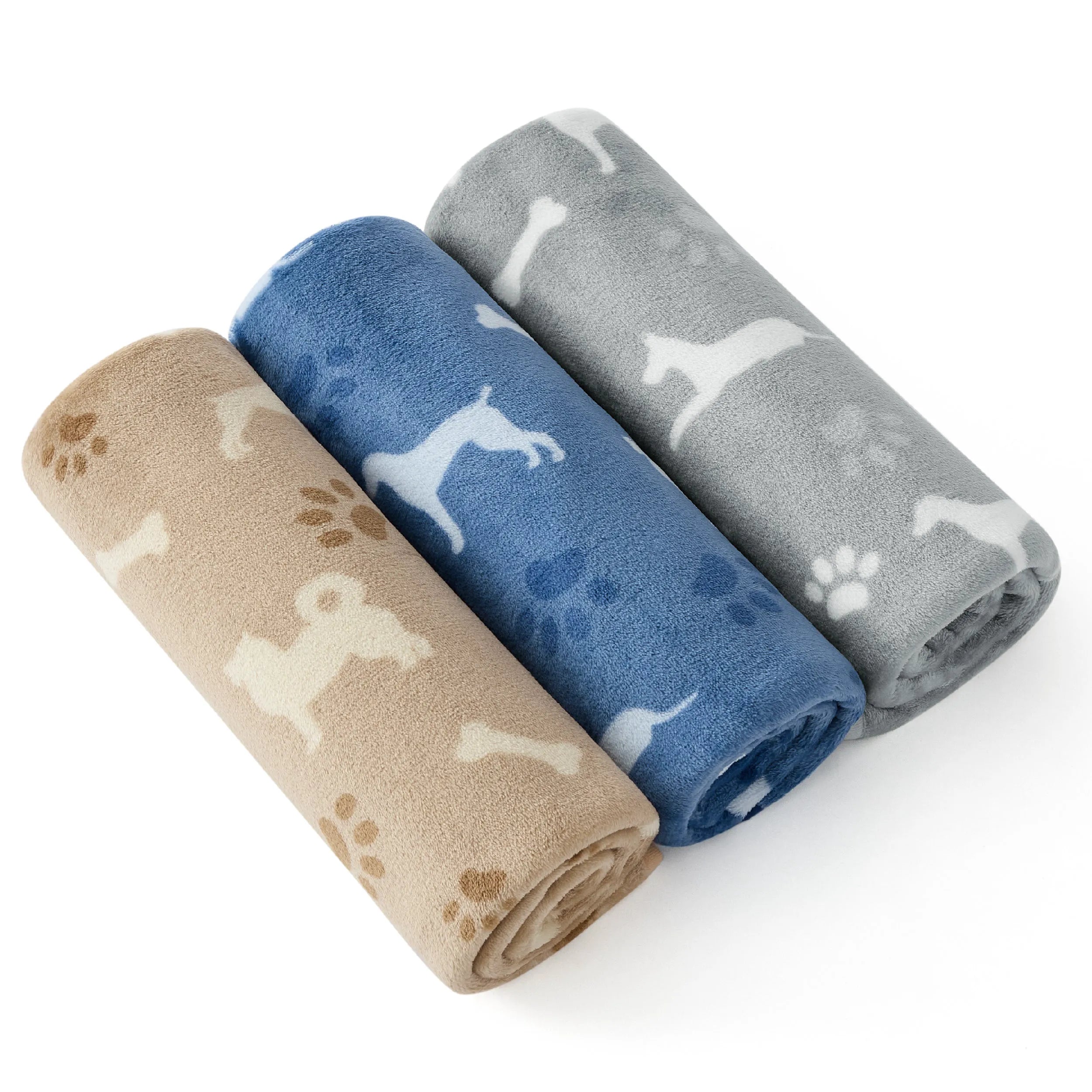 Pet Blankets - Pack of 3