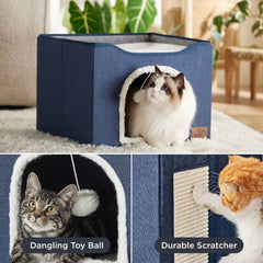 Indoor Cat Bed and House for Pets